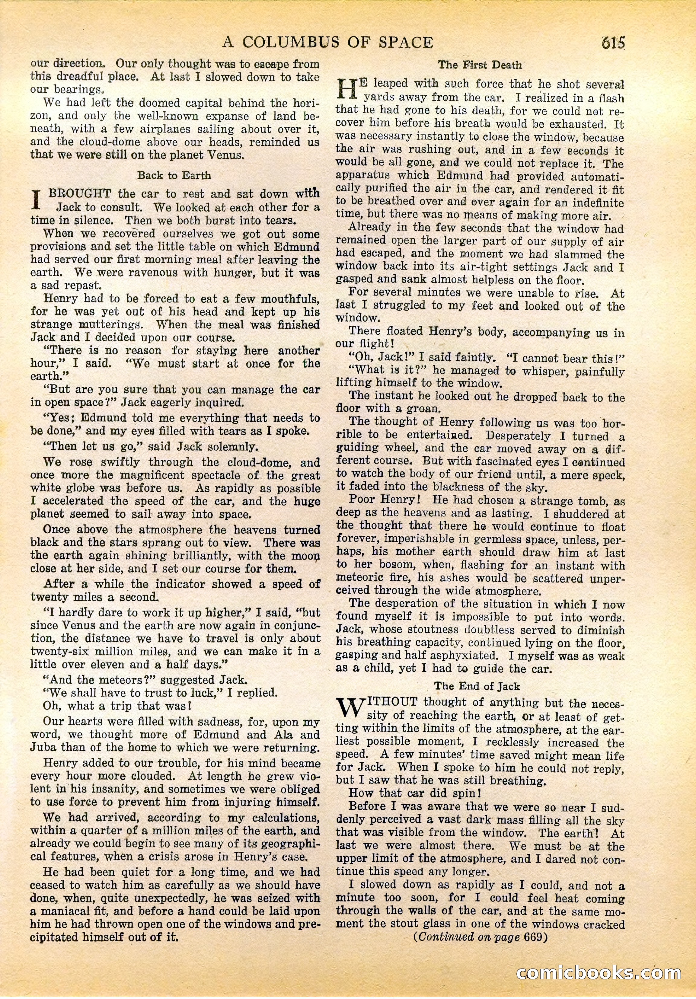 A Columbus of Space by Garrett P. Serviss — page 64 of 65