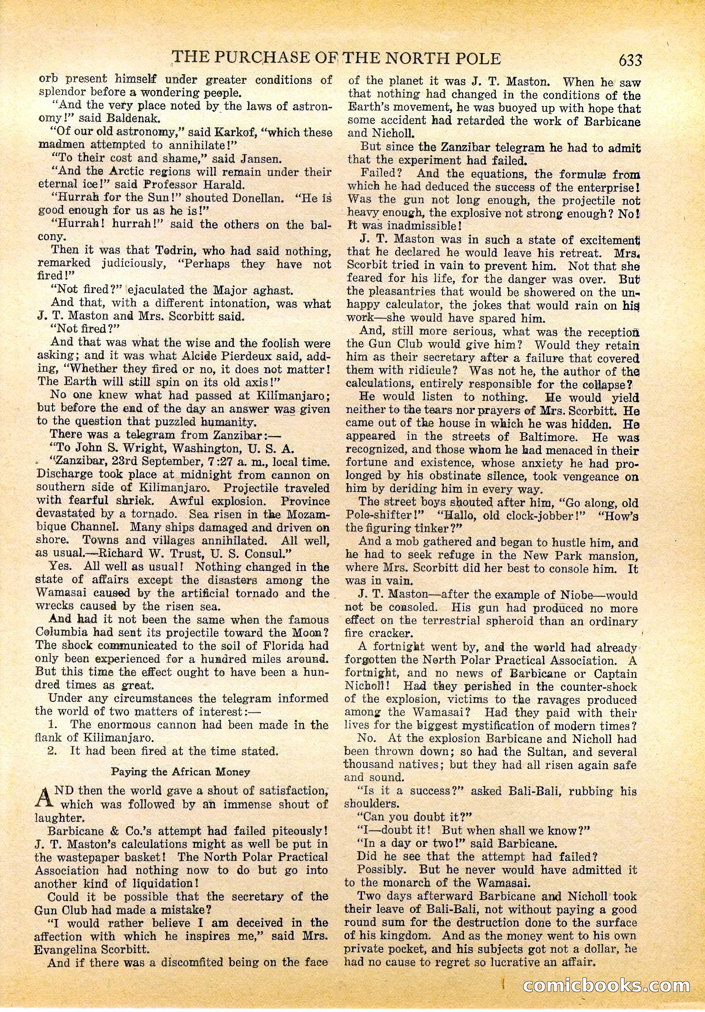 The Purchase of the North Pole by Jules Verne — page 36 of 38