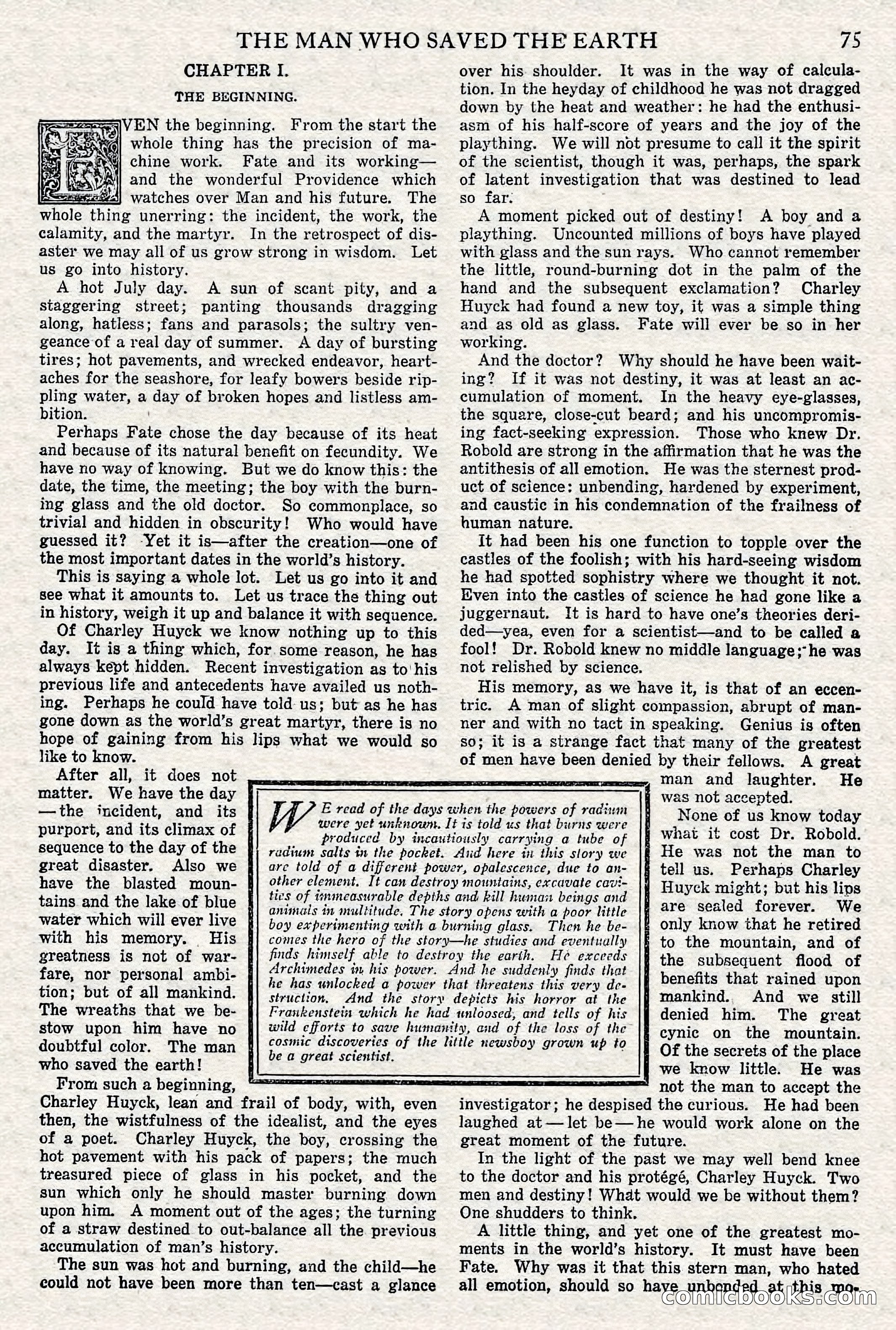 Amazing Stories, Vol. 1, No. 1 — page 77 of 100