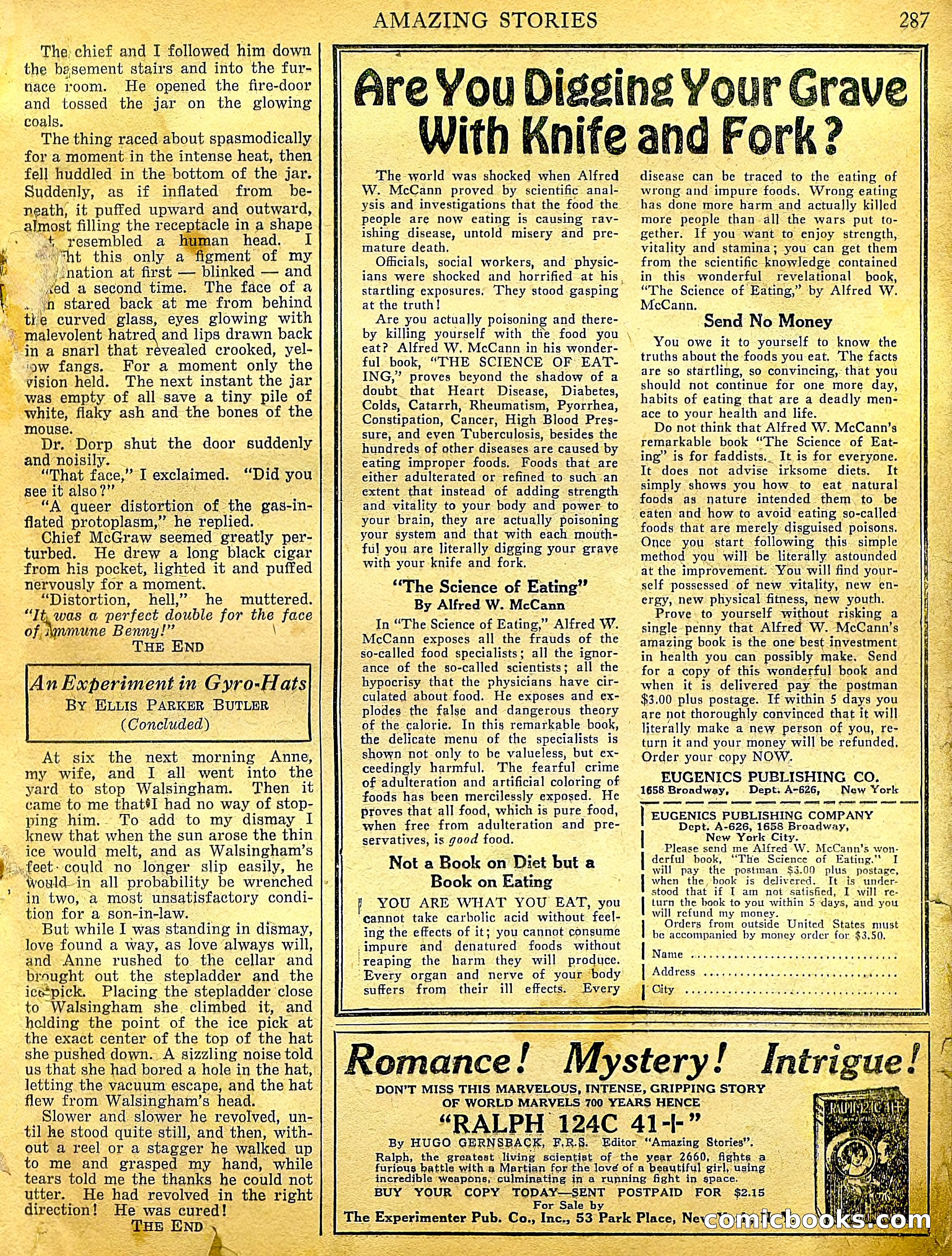 Amazing Stories, Vol. 1, No. 3 — page 96 of 97
