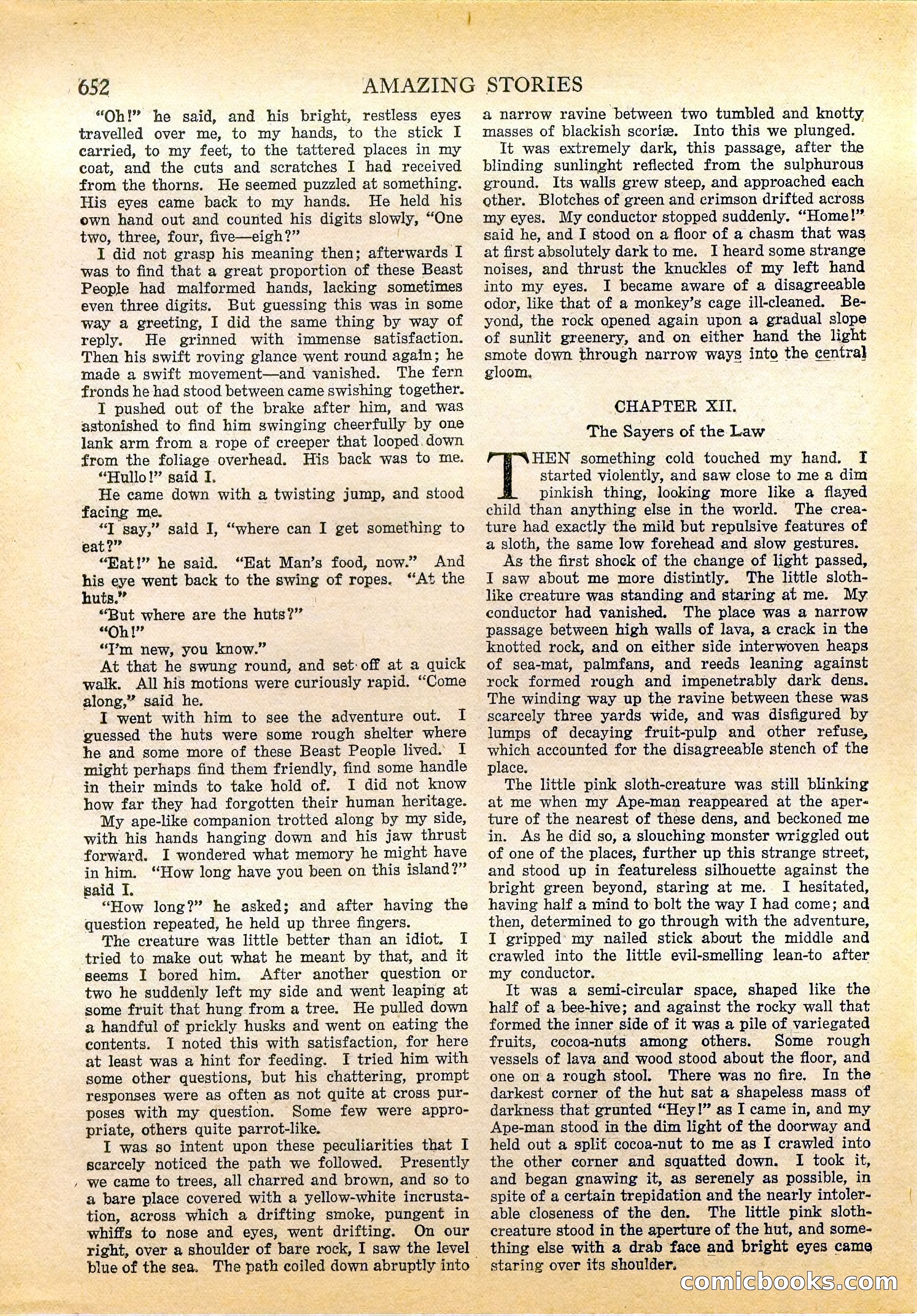 Amazing Stories, Vol. 1, No. 7 — page 77 of 99