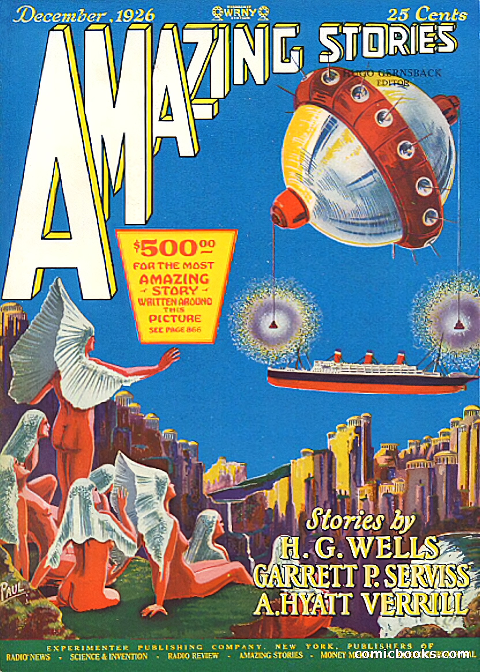 Amazing Stories, Vol. 1, No. 9 — page 1 of 107