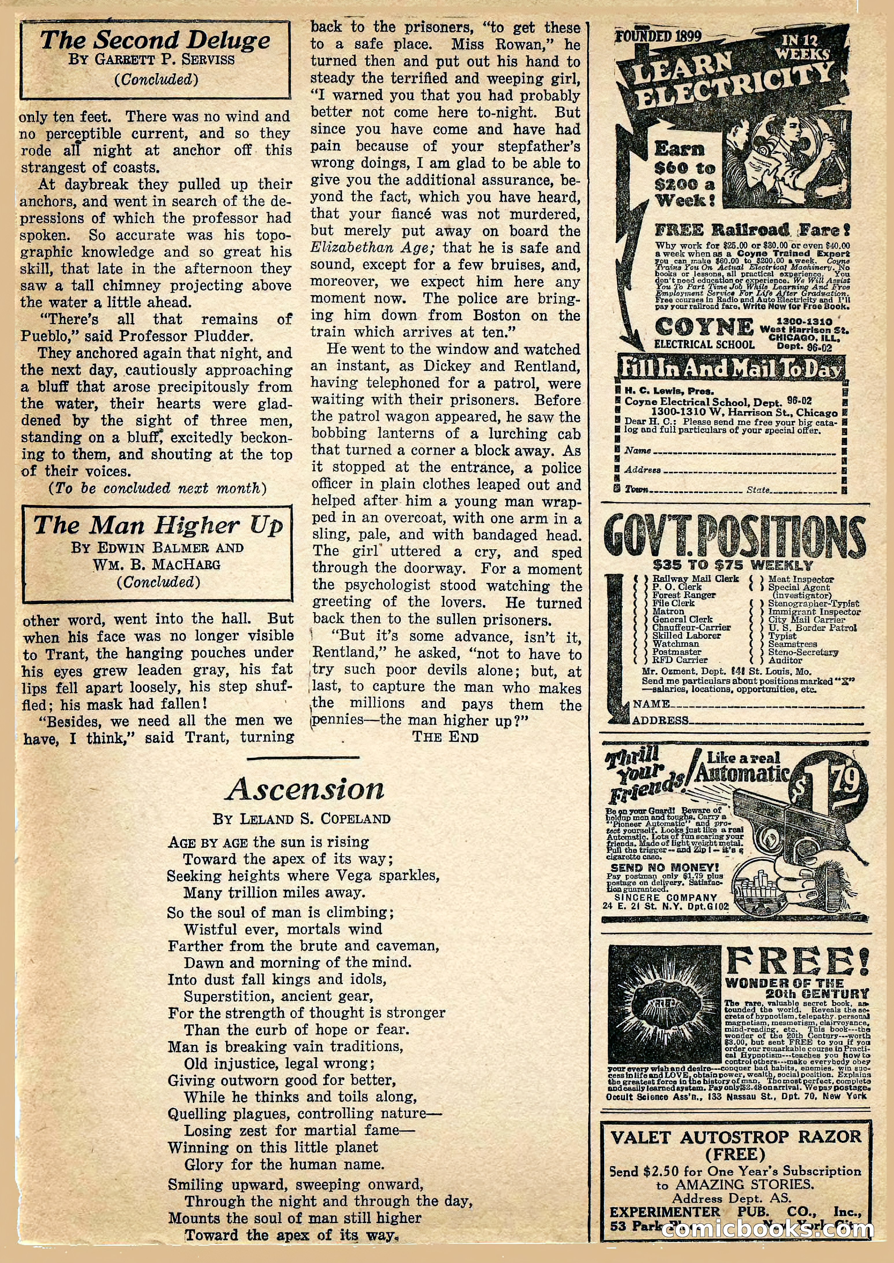 Amazing Stories, Vol. 1, No. 9 — page 100 of 107