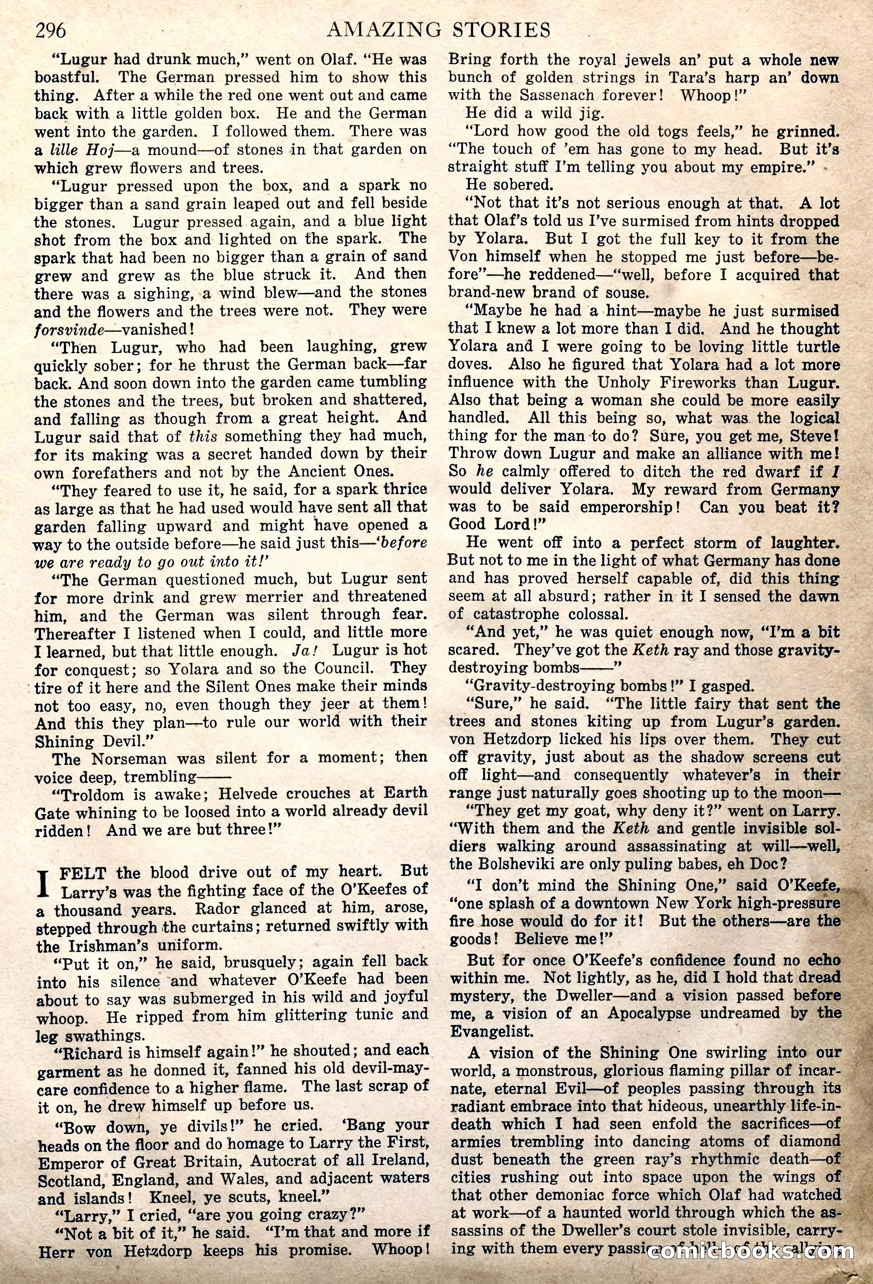 Amazing Stories, Vol. 2, No. 3 — page 90 of 108