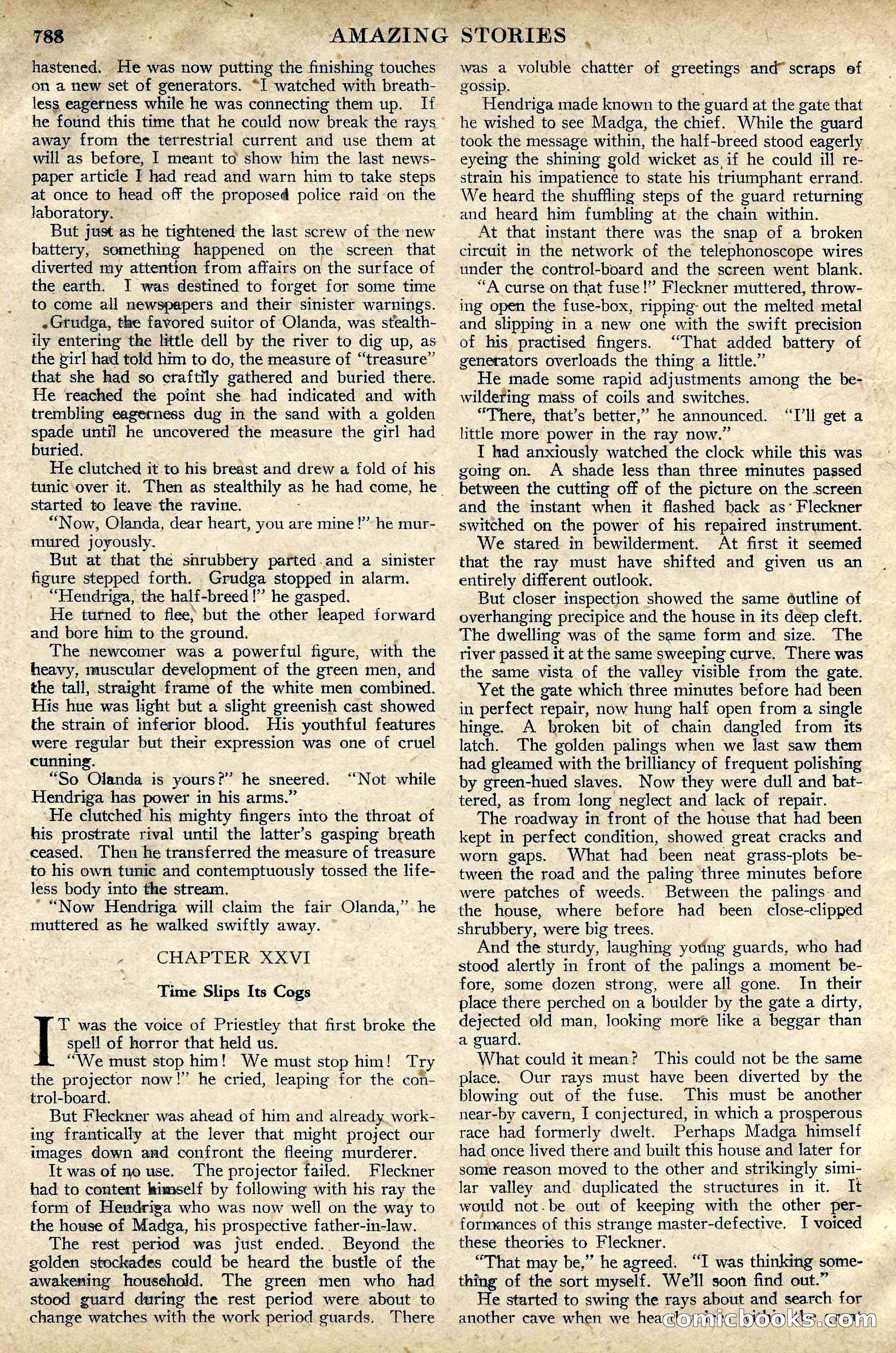 Amazing Stories, Vol. 2 No. 8 — page 70 of 102