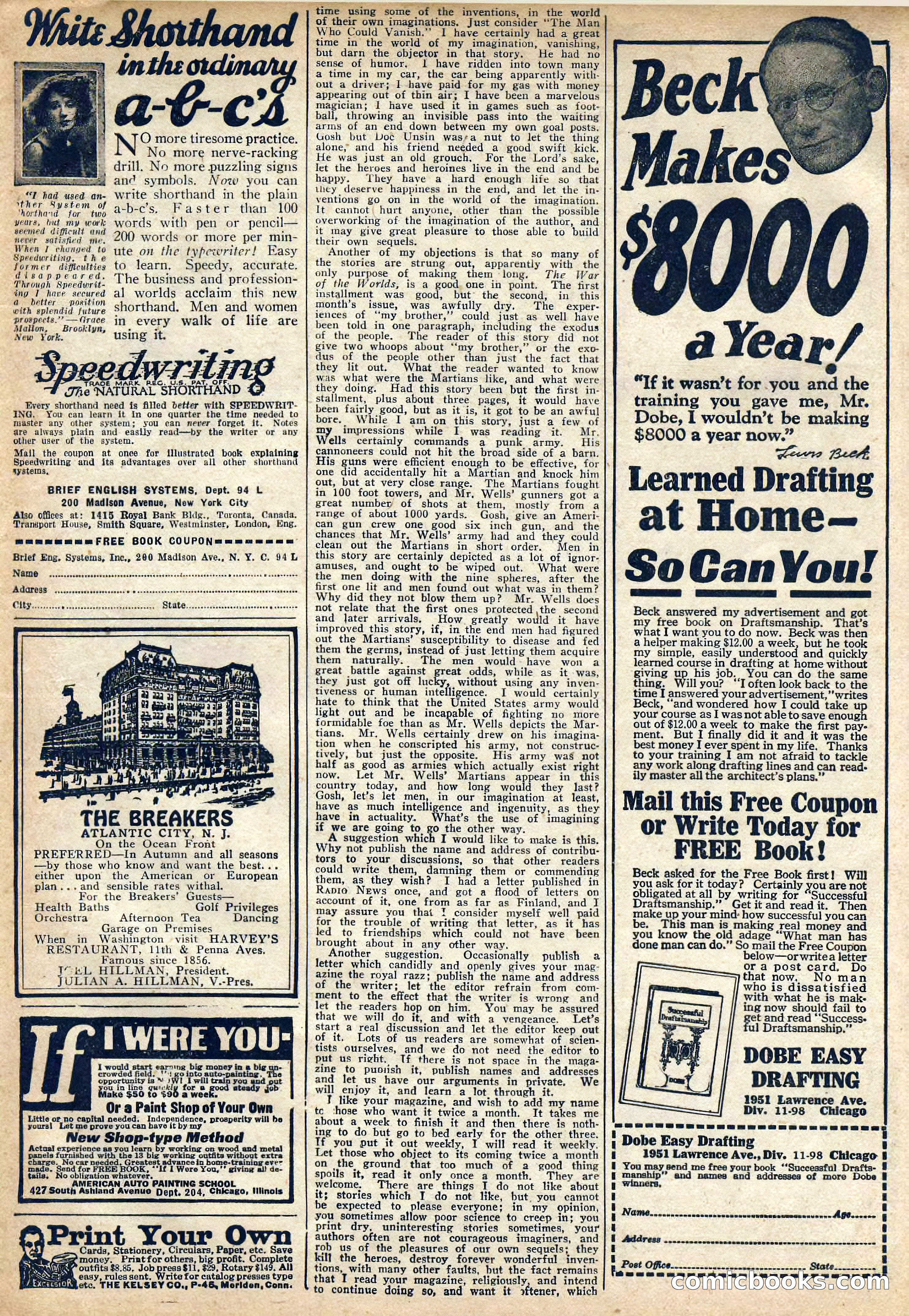 Amazing Stories, Vol. 2 No. 8 — page 91 of 102