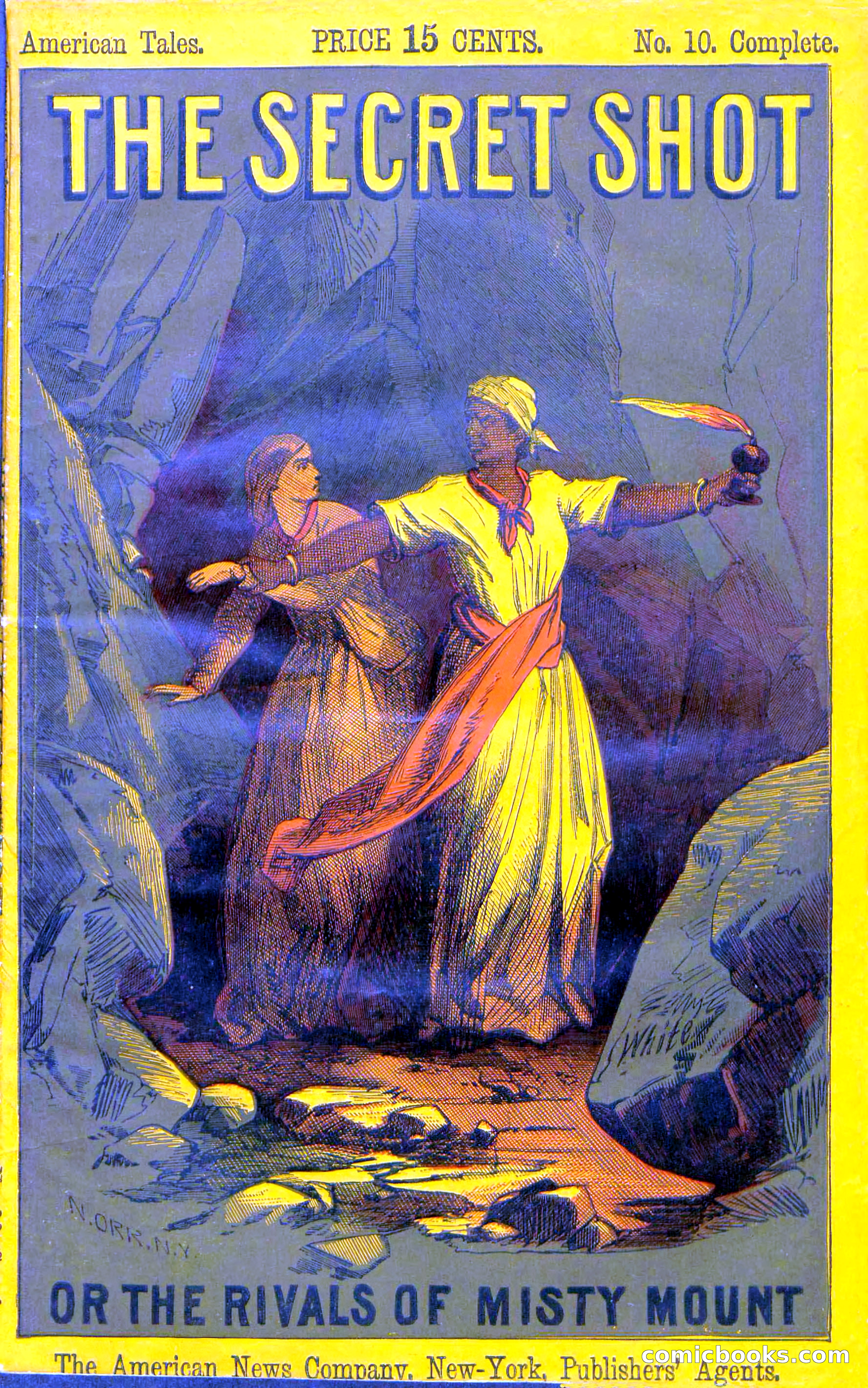 The Secret Shot; Or, The Rivals Of Misty Mount — page 1 of 52
