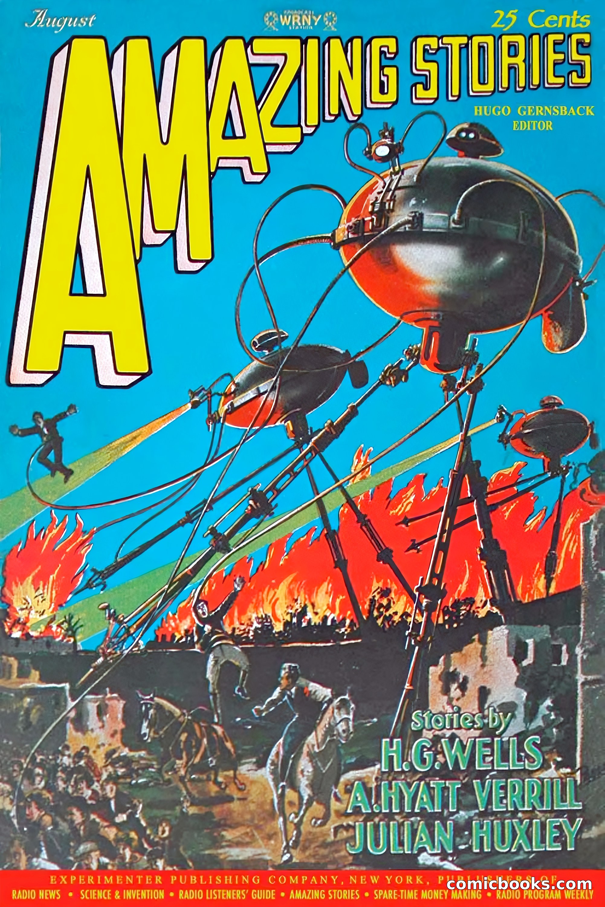 Amazing Stories, August 1927 — page 1 of 107