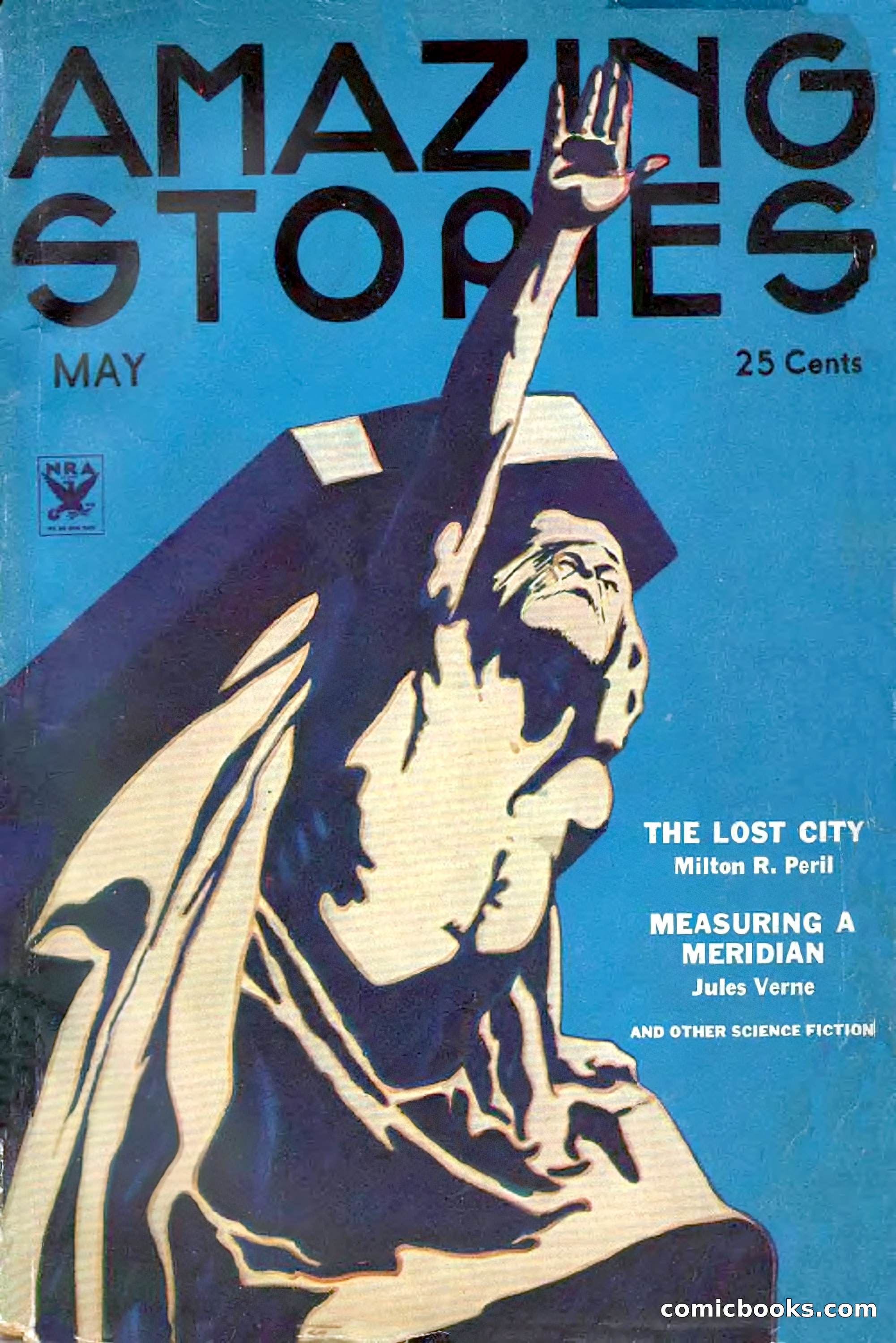 Amazing Stories, May 1934 — page 1 of 148