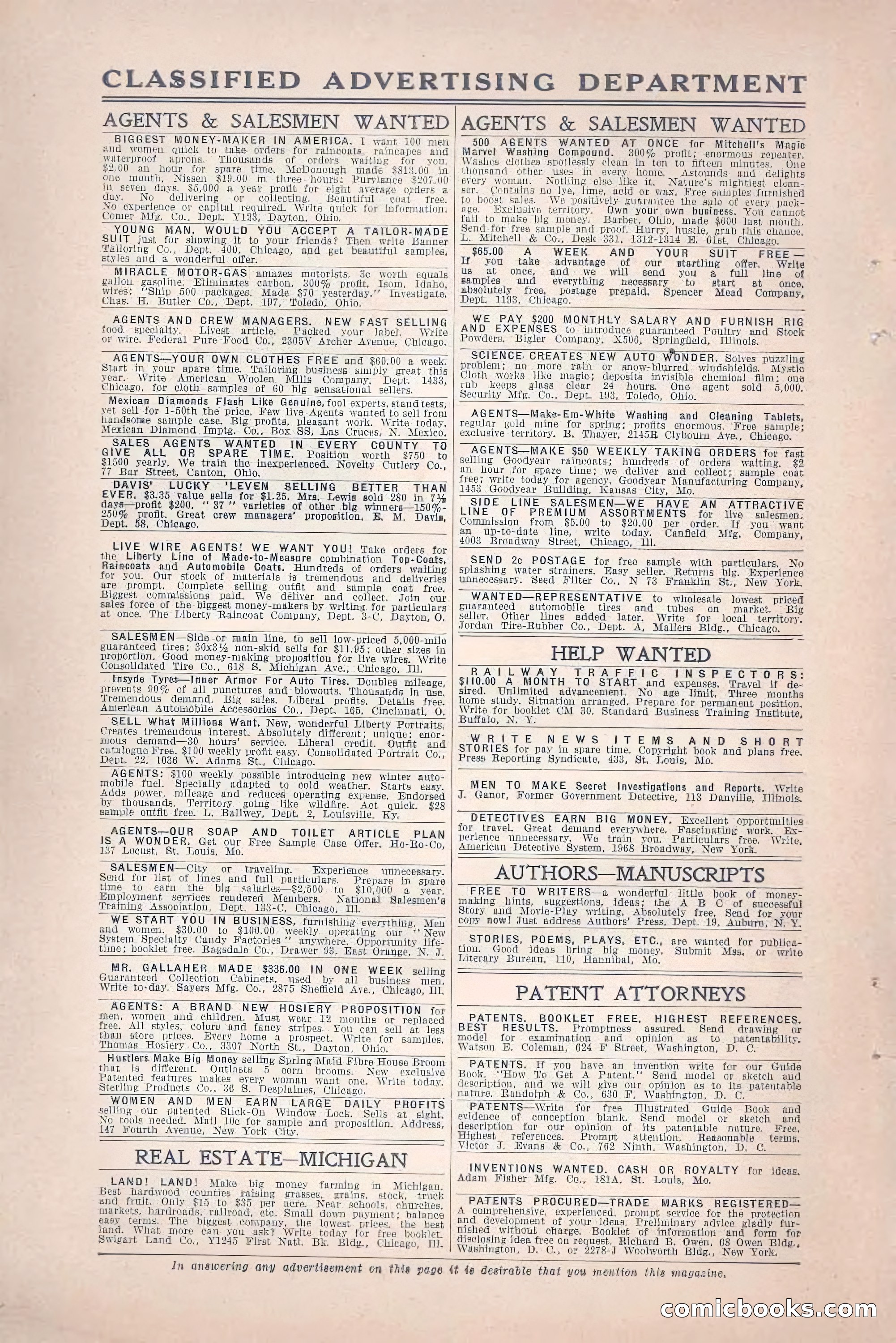 The Argosy, March 27, 1920 — page 8 of 160