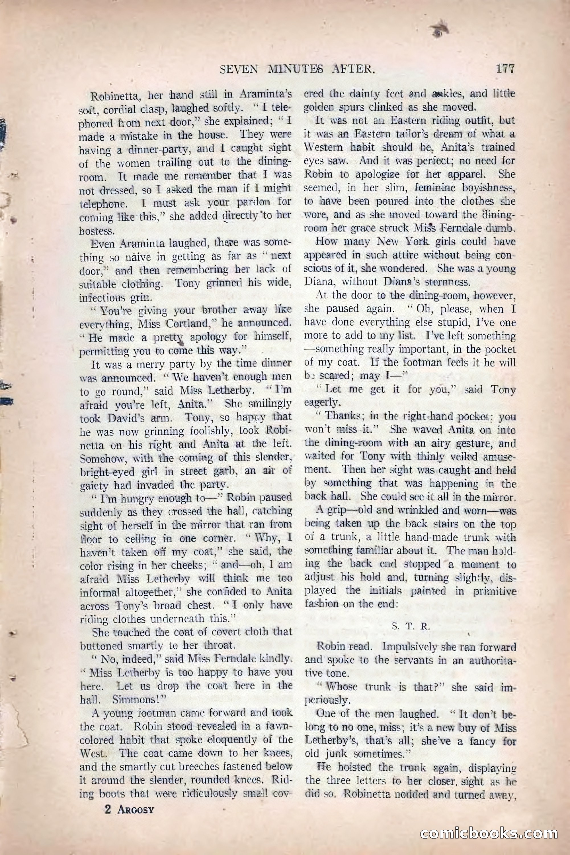 The Argosy, March 27, 1920 — page 27 of 160