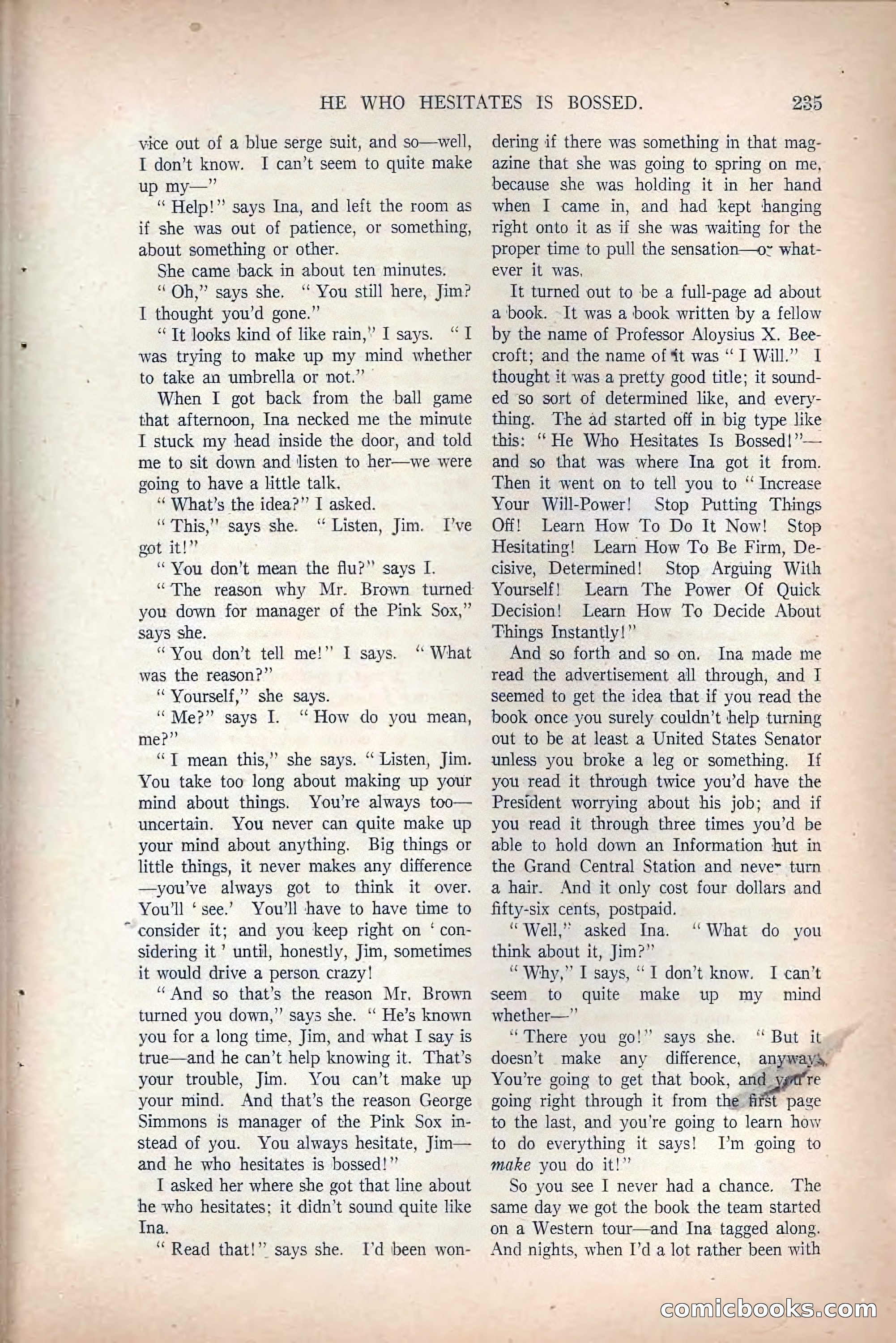 The Argosy, March 27, 1920 — page 85 of 160