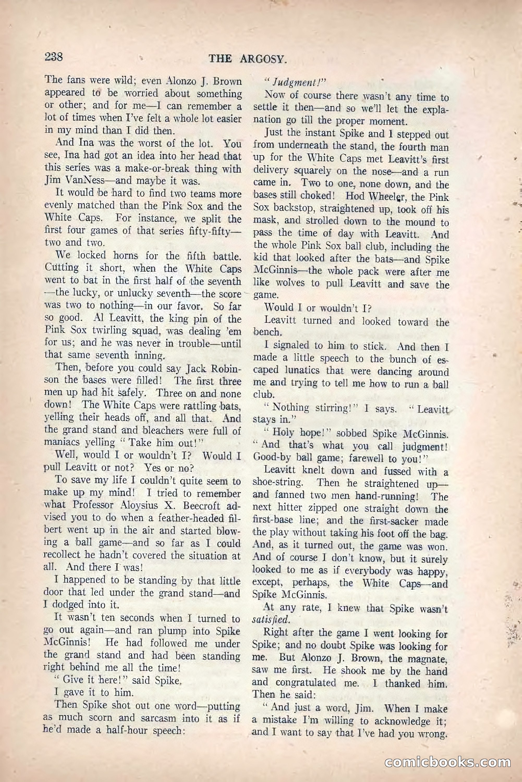 The Argosy, March 27, 1920 — page 88 of 160