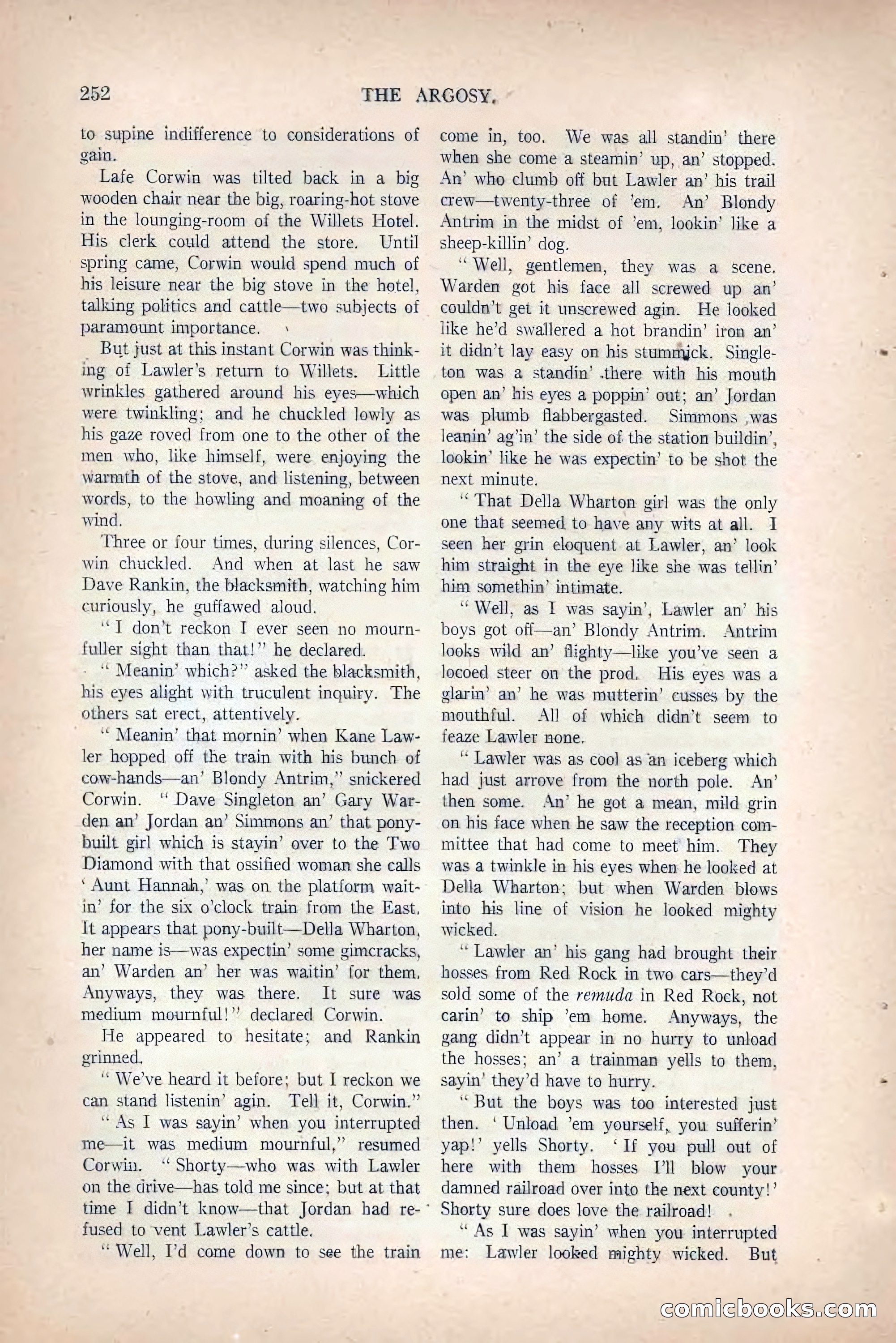 The Argosy, March 27, 1920 — page 102 of 160
