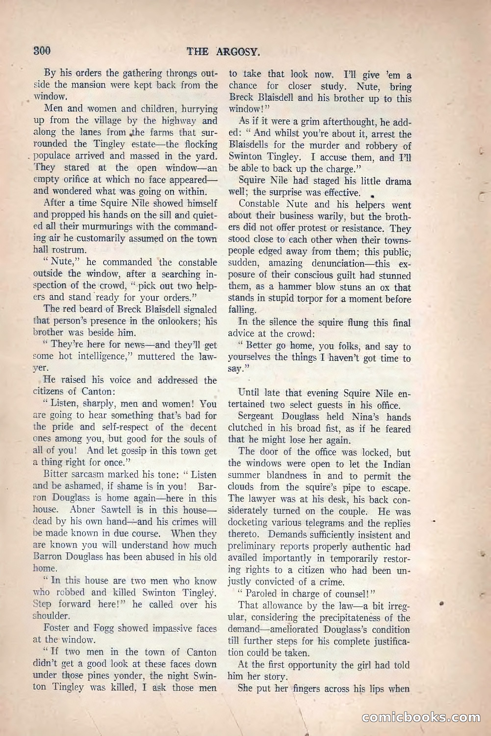 The Argosy, March 27, 1920 — page 150 of 160