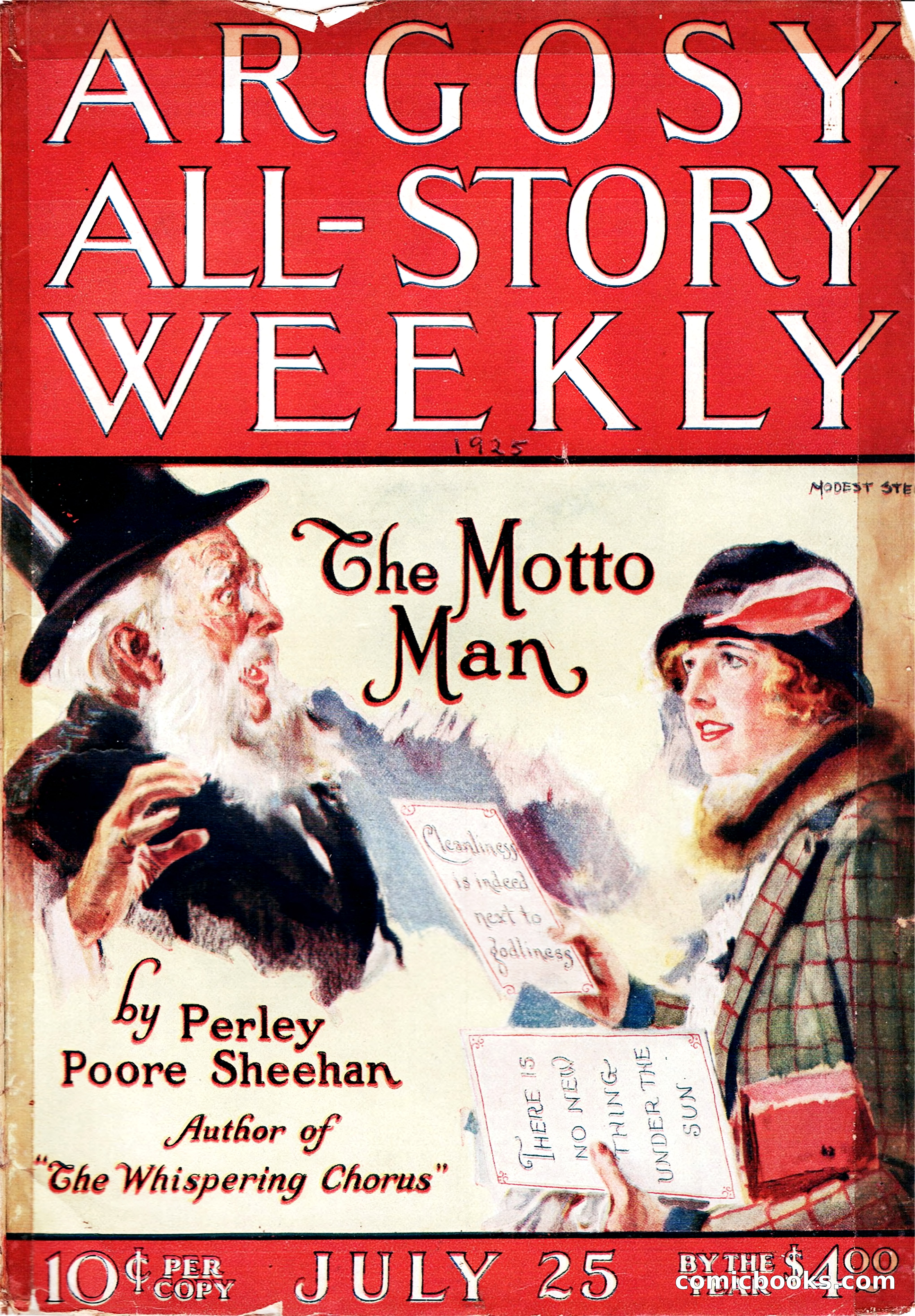 Argosy All-Story Weekly — page 1 of 164