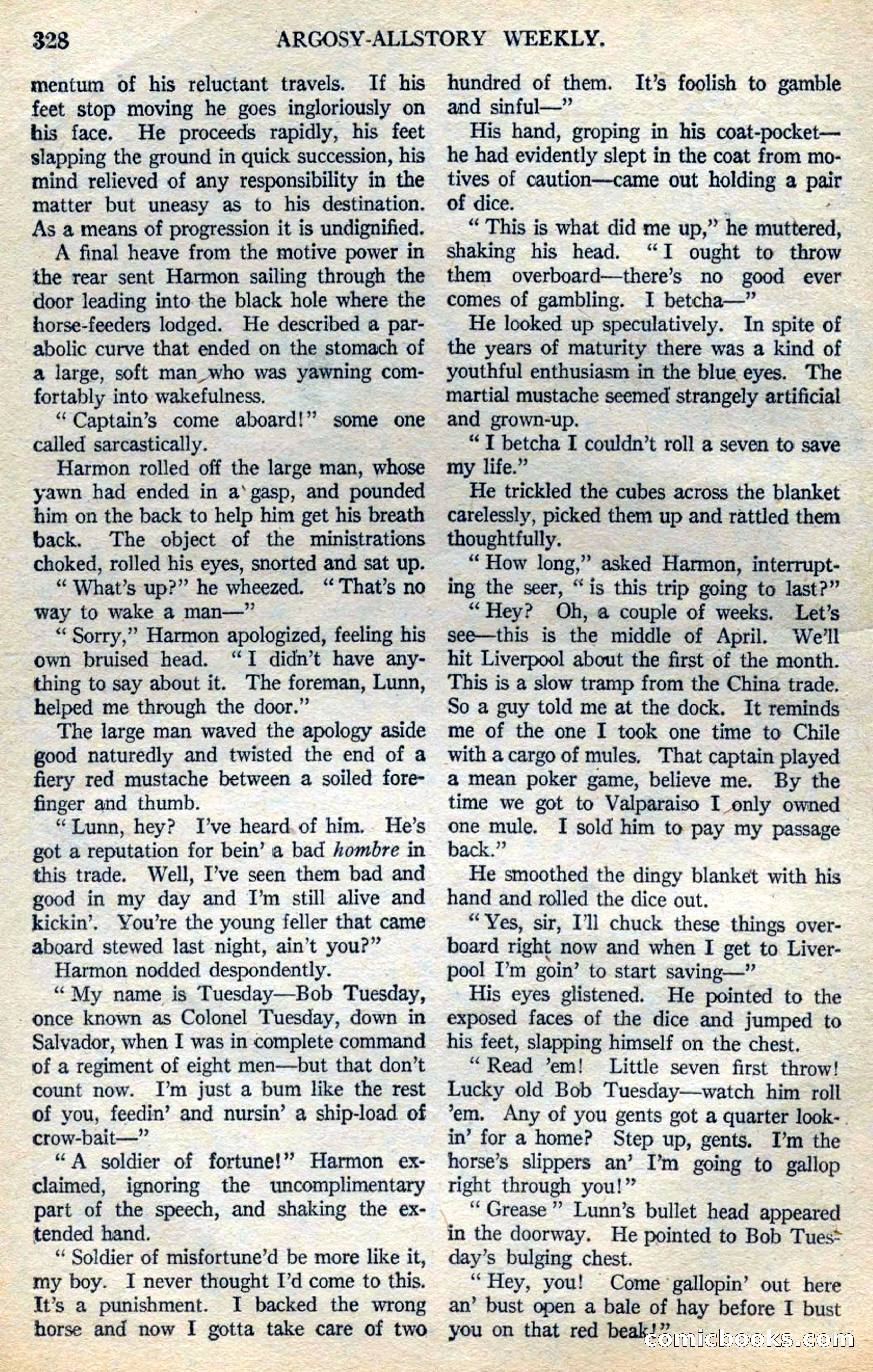 Argosy All-Story Weekly — page 10 of 164