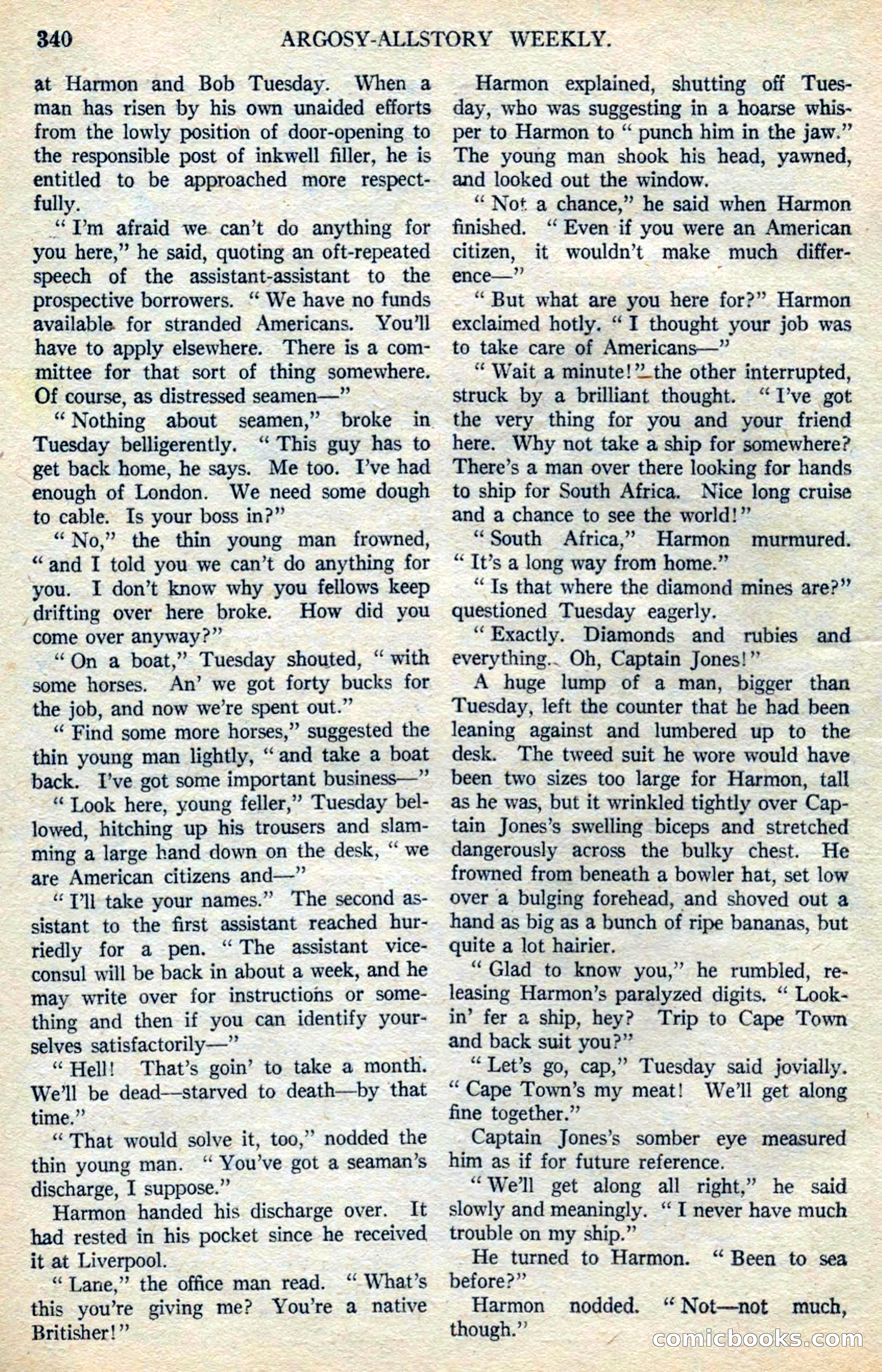 Argosy All-Story Weekly — page 22 of 164
