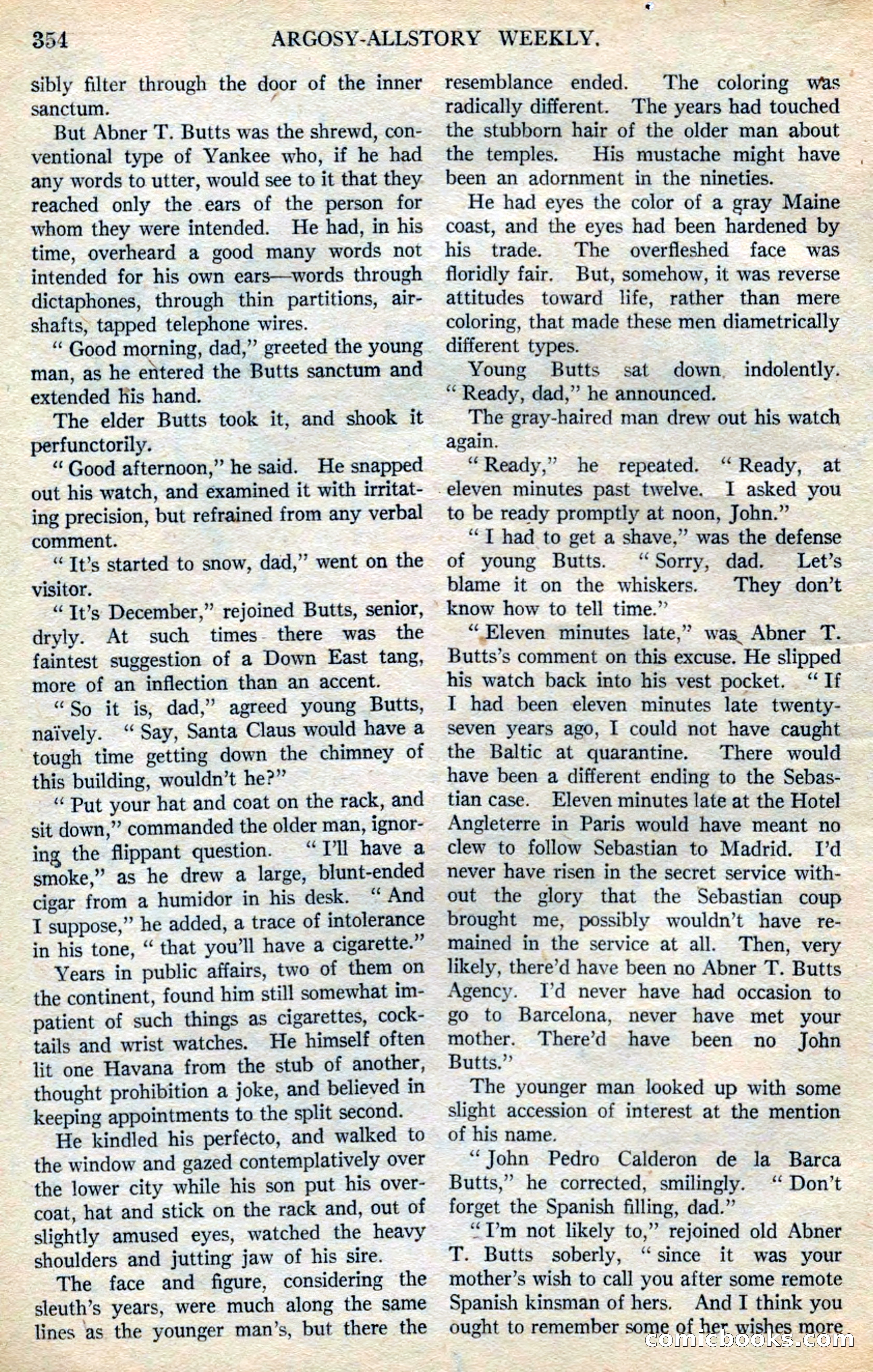 Argosy All-Story Weekly — page 36 of 164