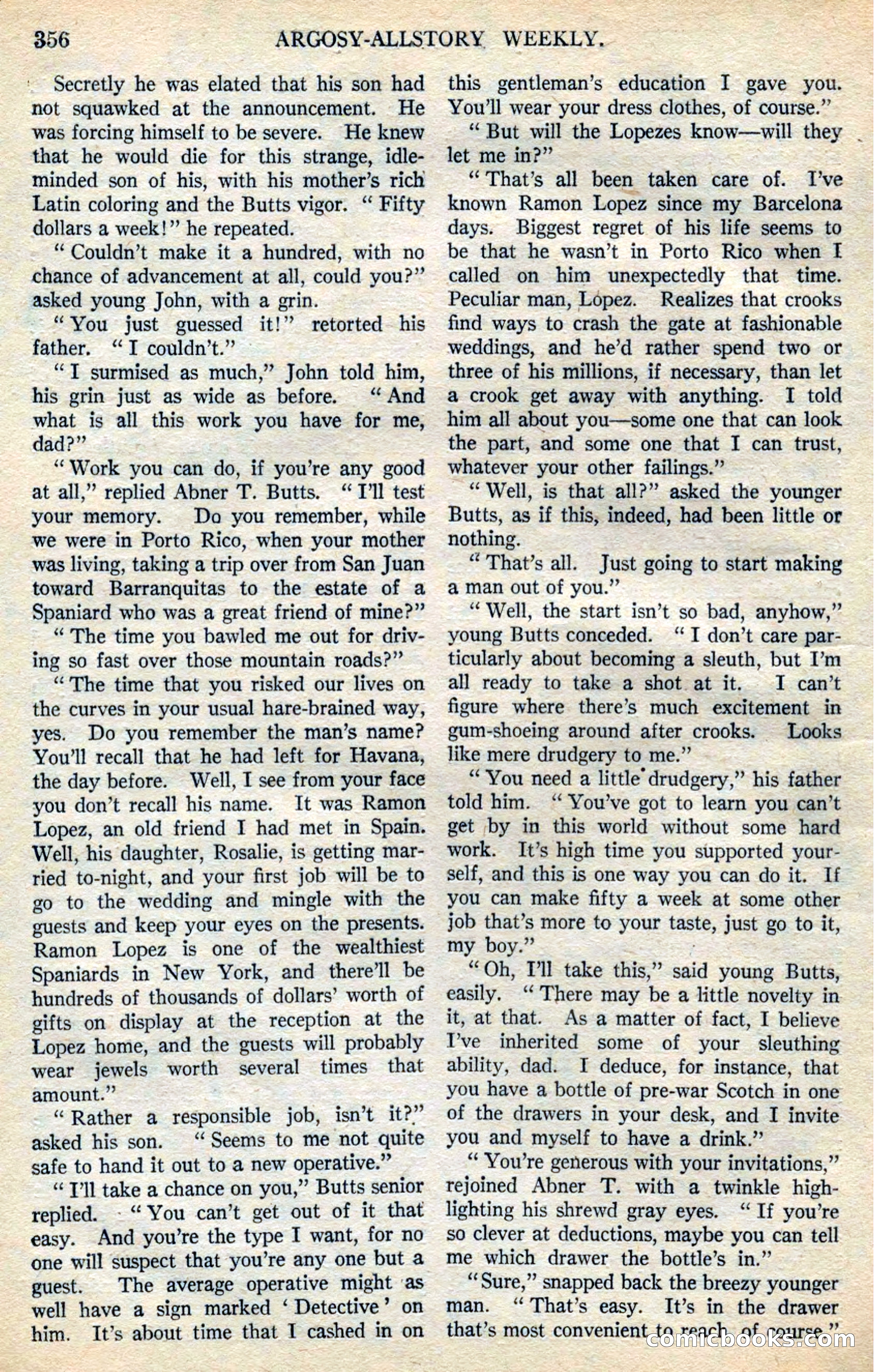 Argosy All-Story Weekly — page 38 of 164