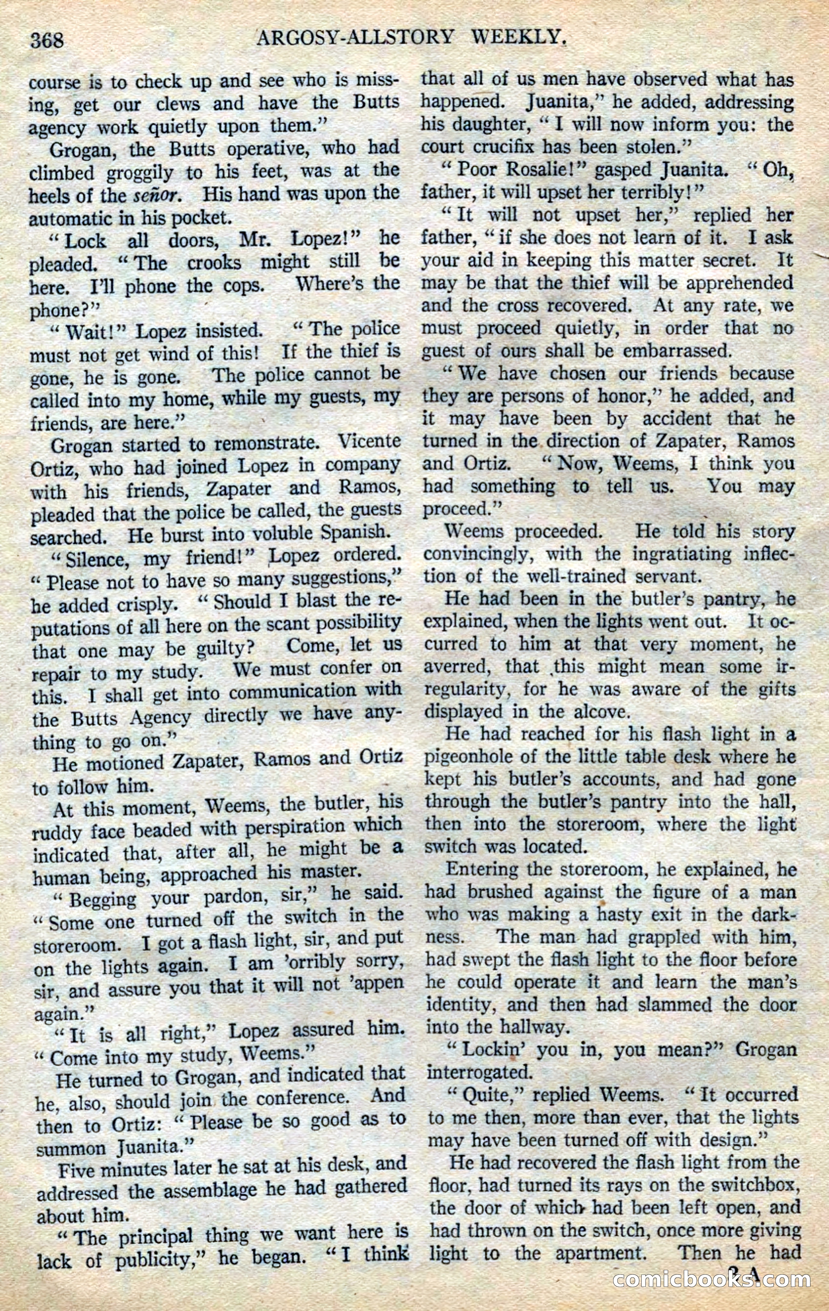 Argosy All-Story Weekly — page 50 of 164