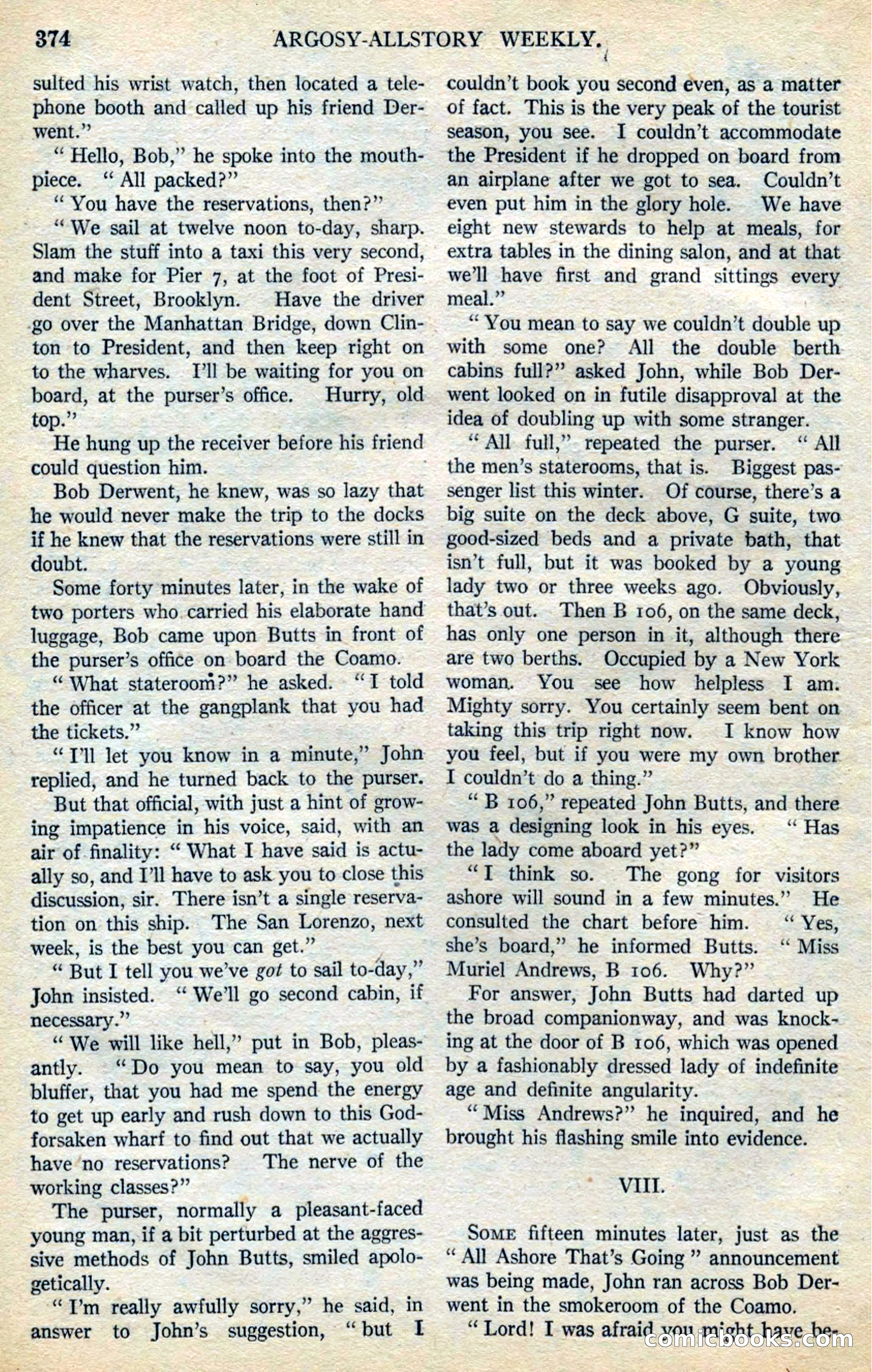 Argosy All-Story Weekly — page 56 of 164