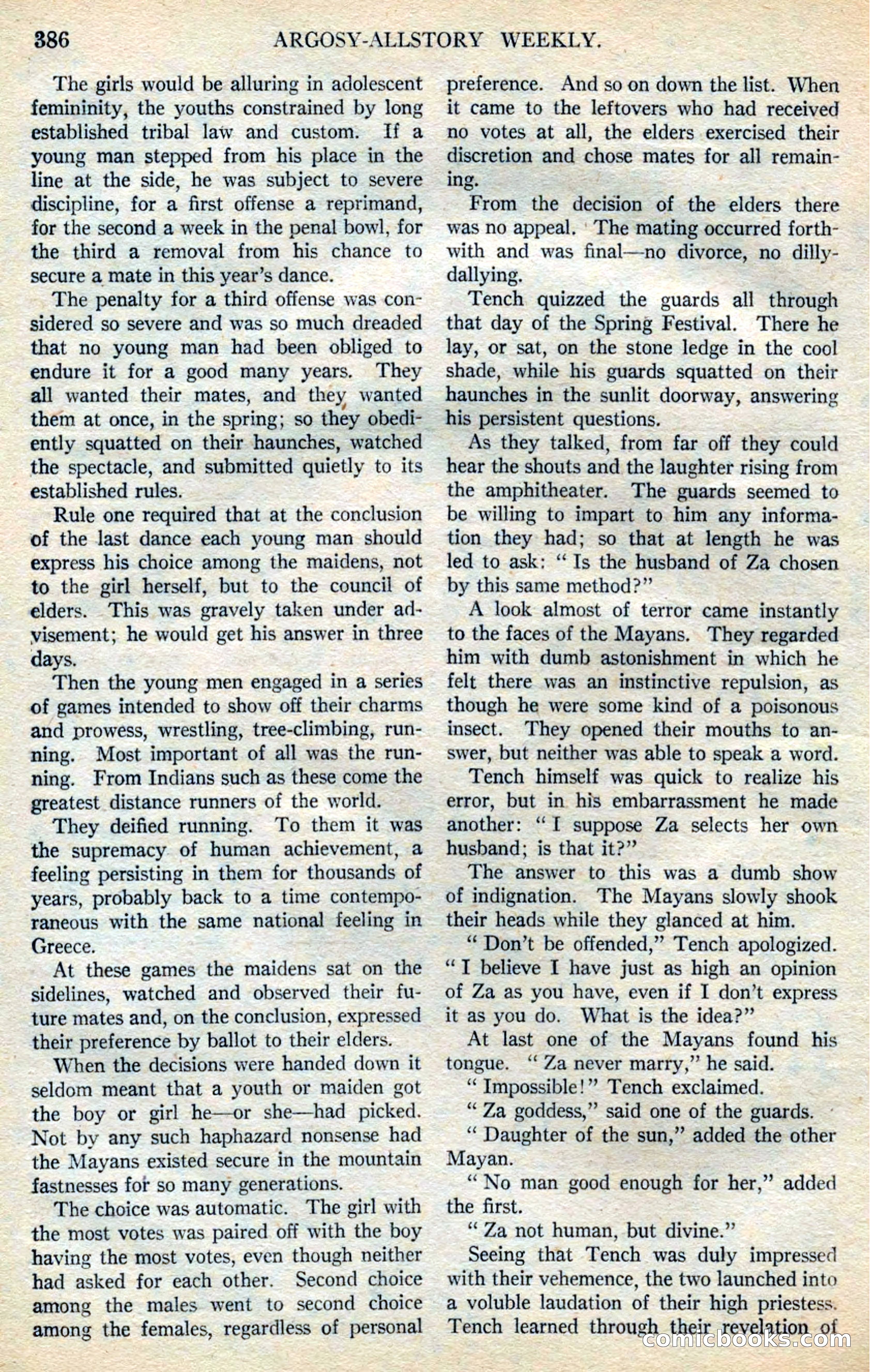 Argosy All-Story Weekly — page 68 of 164