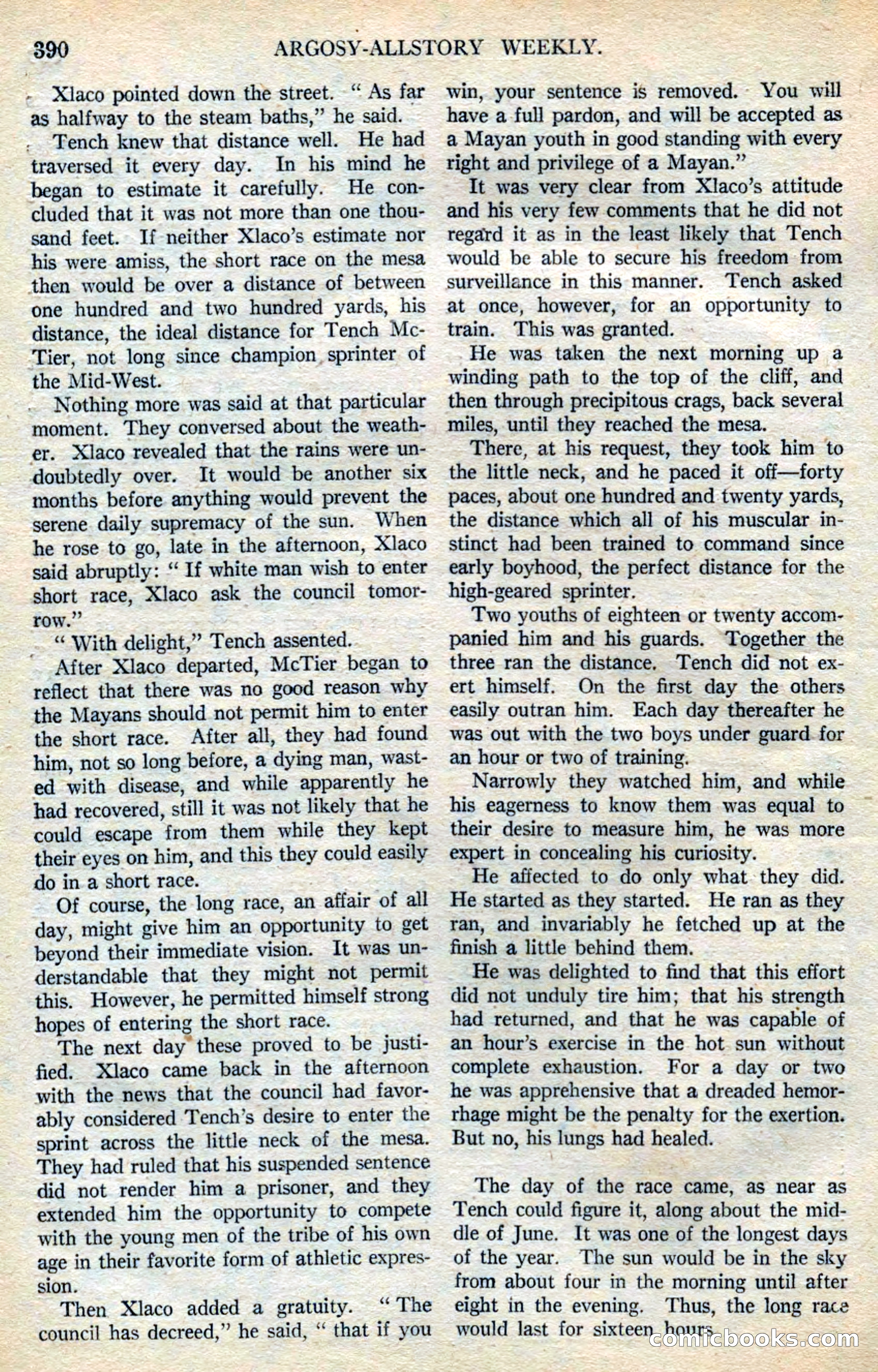 Argosy All-Story Weekly — page 72 of 164