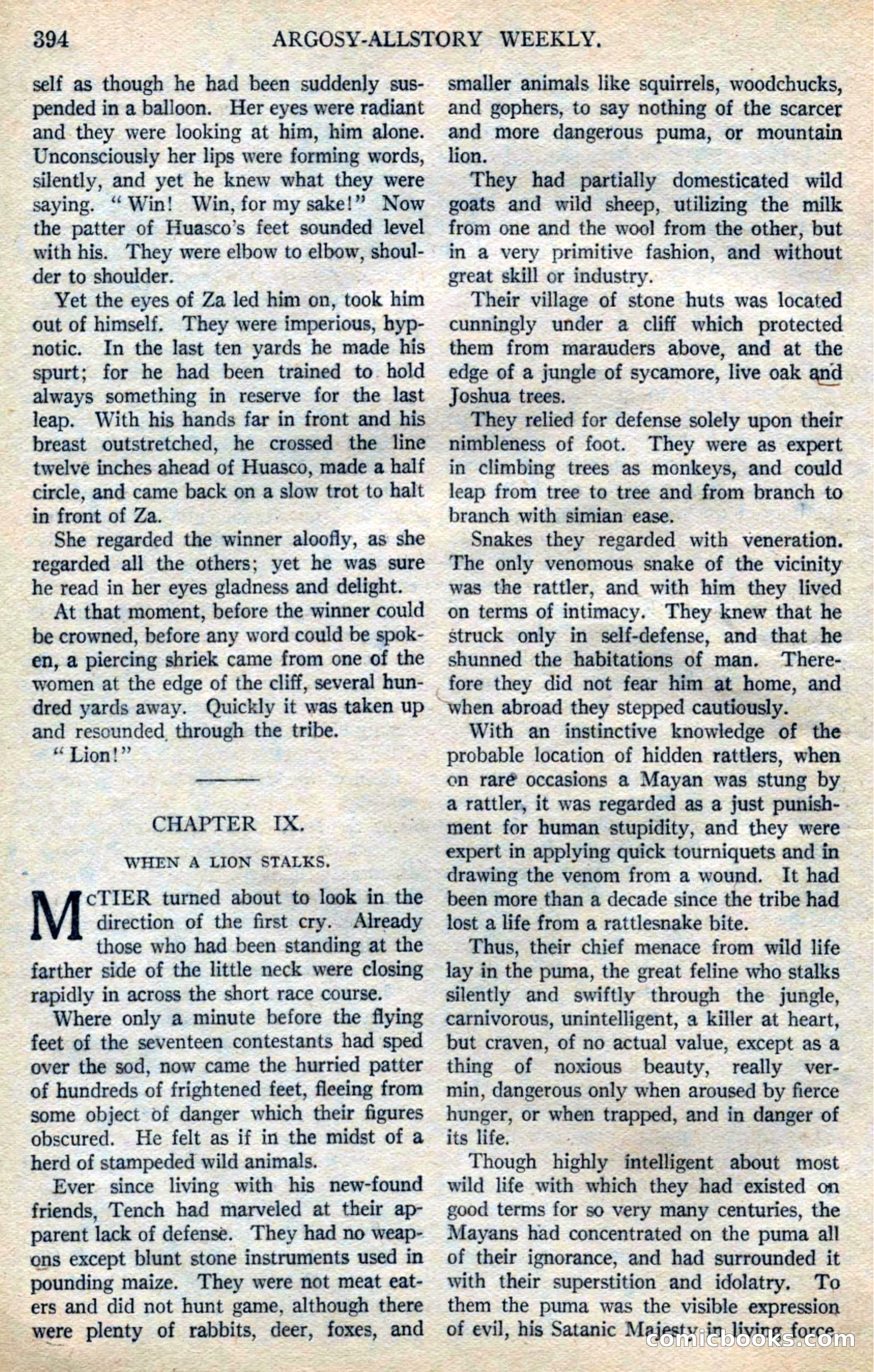 Argosy All-Story Weekly — page 76 of 164
