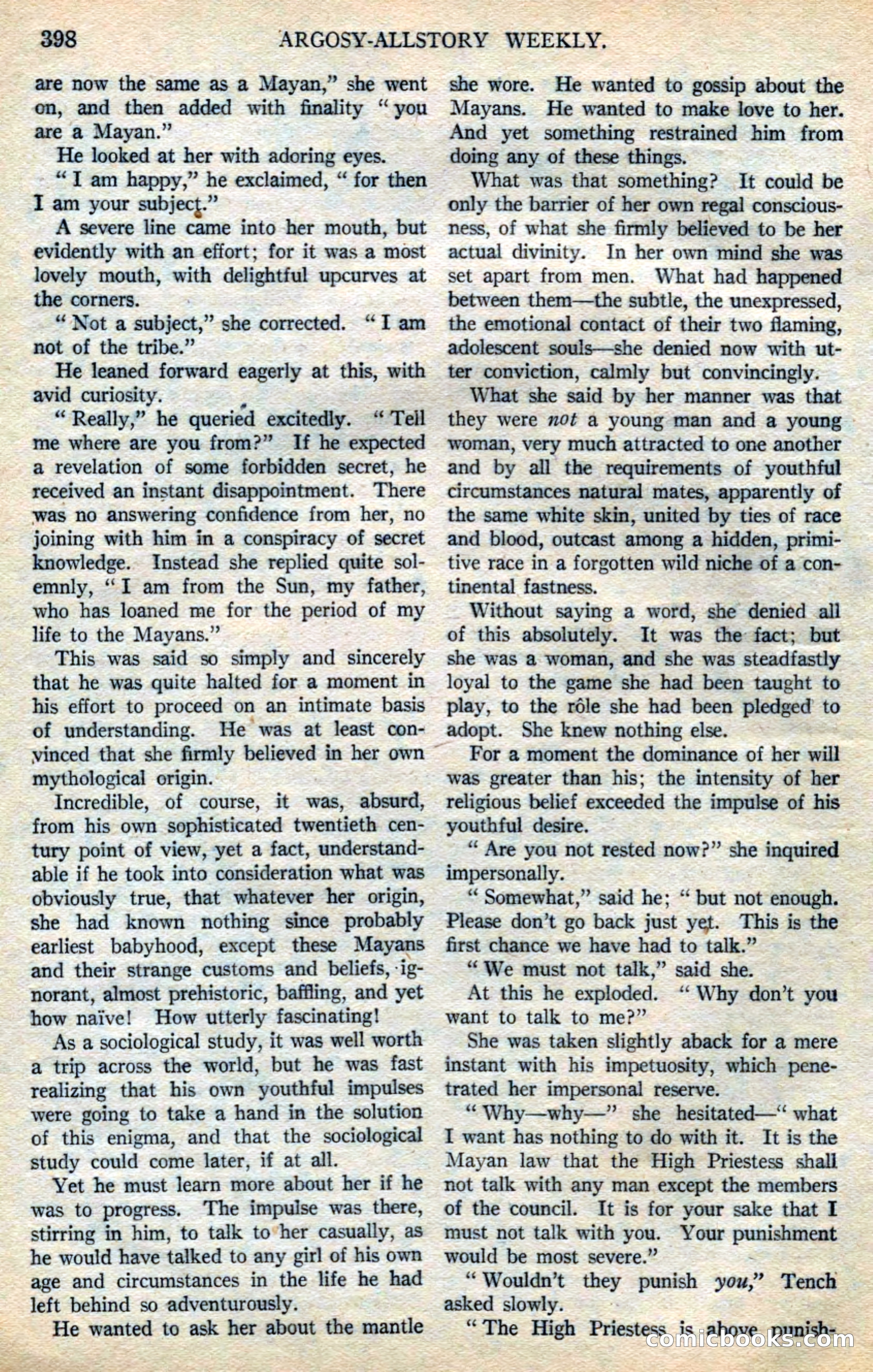 Argosy All-Story Weekly — page 80 of 164