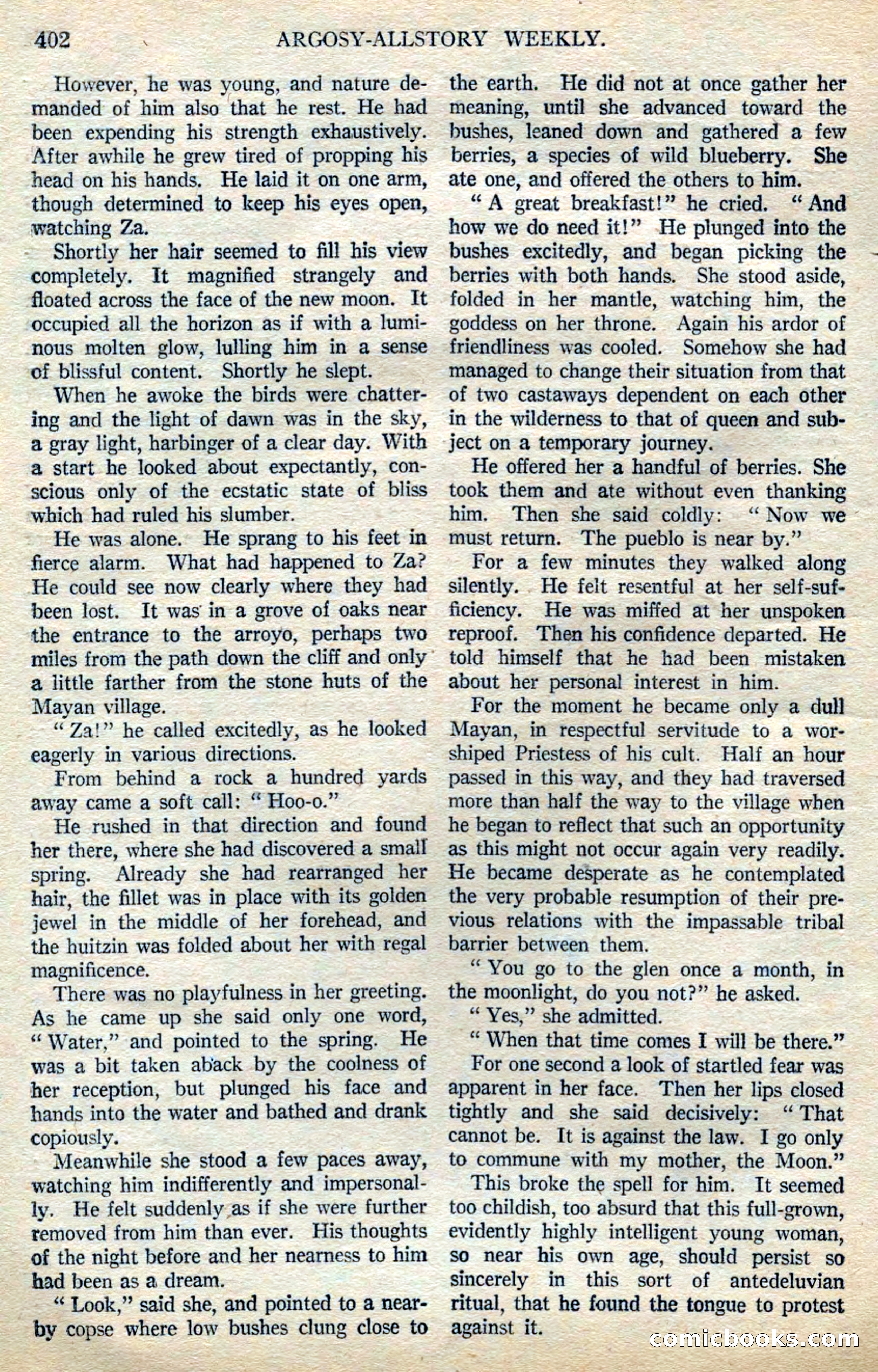 Argosy All-Story Weekly — page 84 of 164