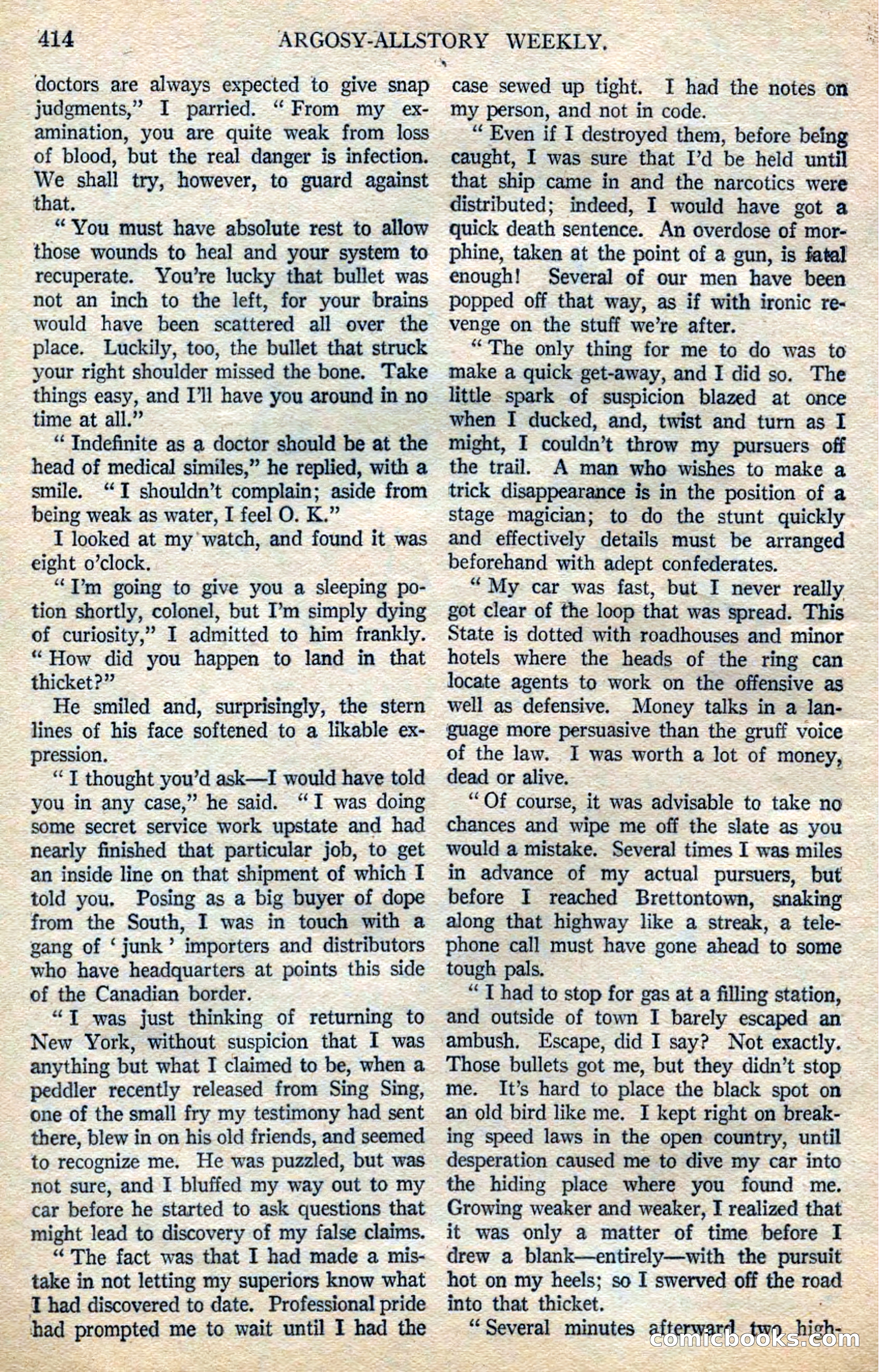 Argosy All-Story Weekly — page 96 of 164