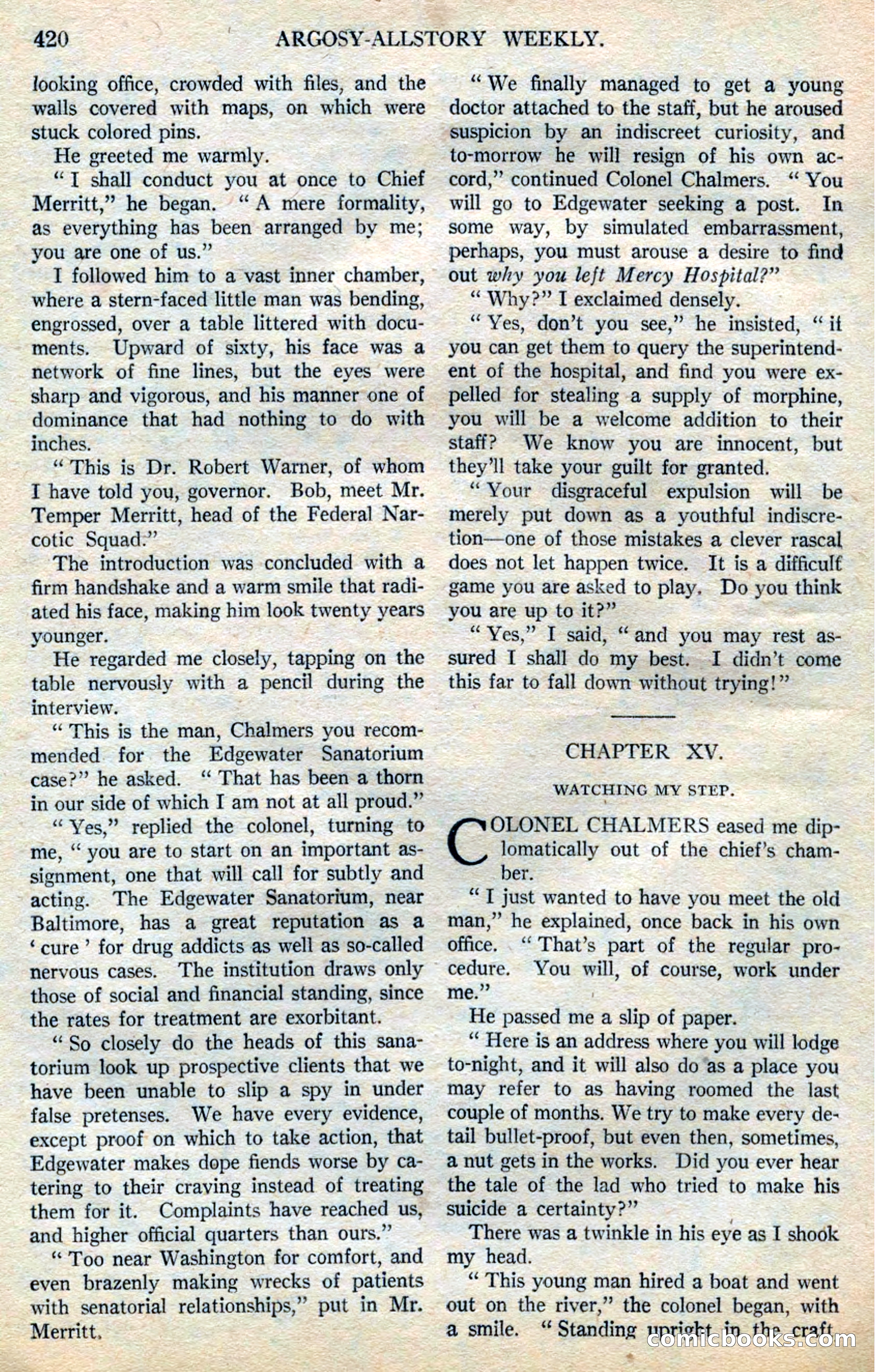 Argosy All-Story Weekly — page 102 of 164