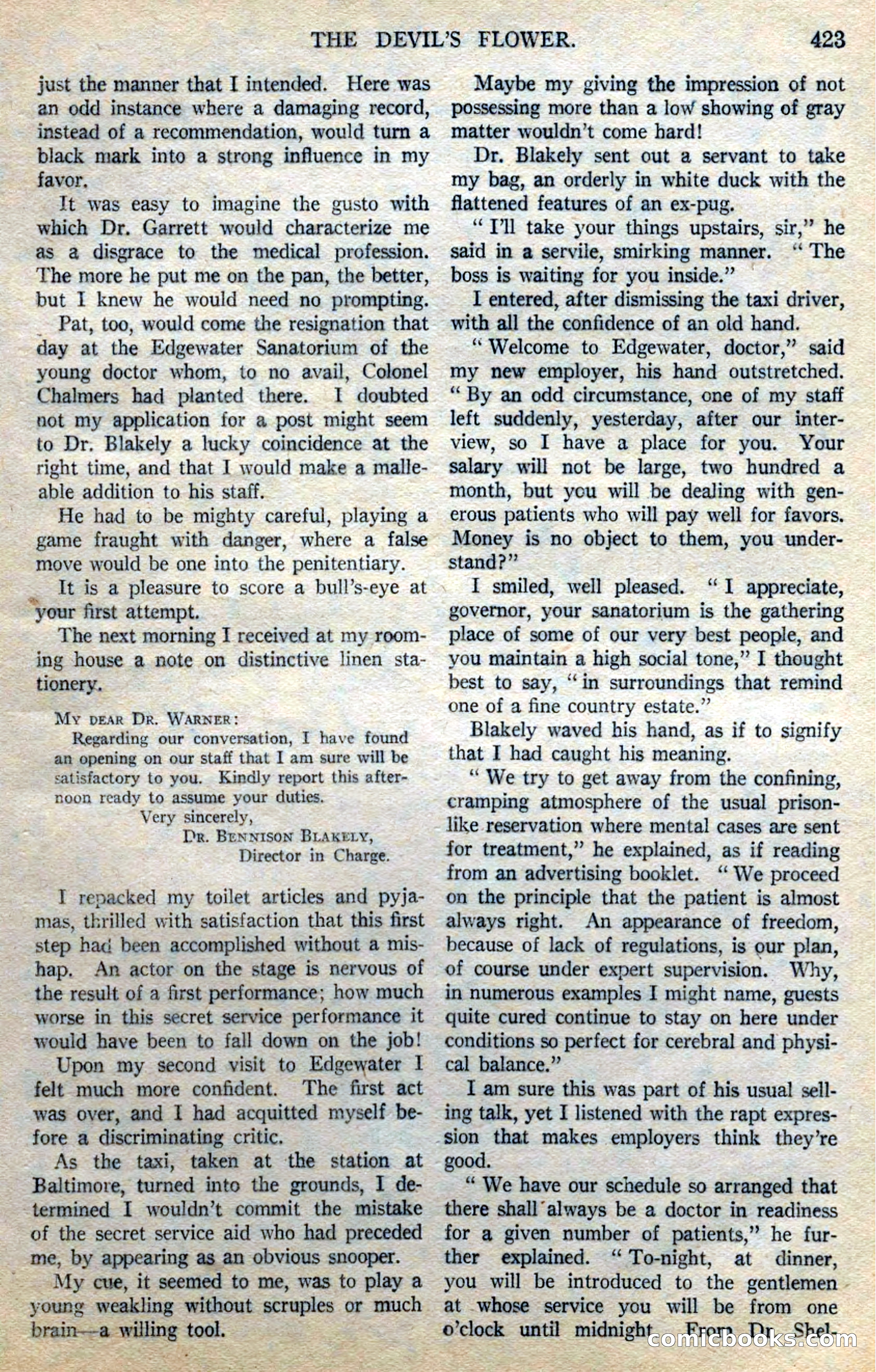 Argosy All-Story Weekly — page 105 of 164