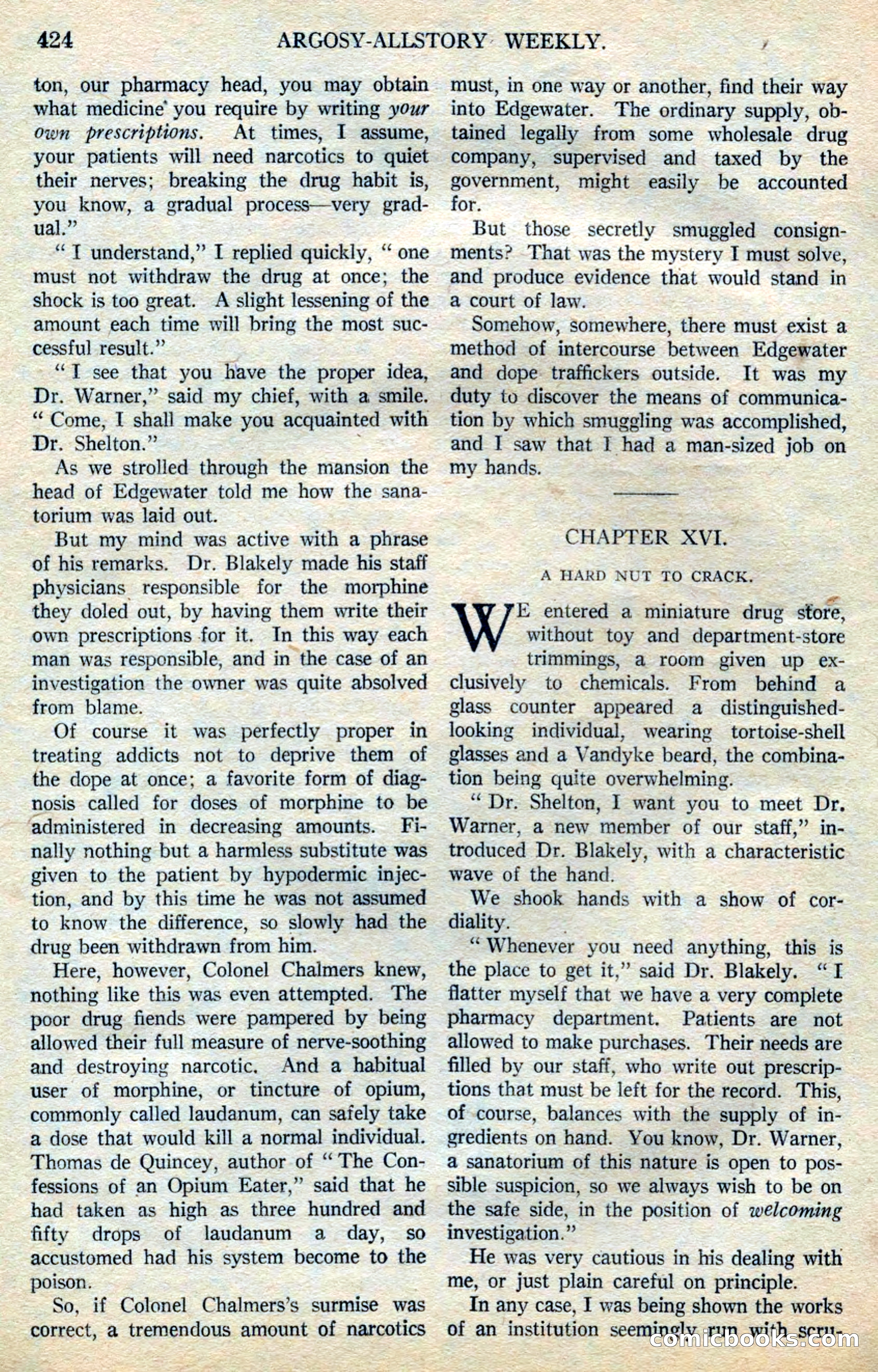 Argosy All-Story Weekly — page 106 of 164
