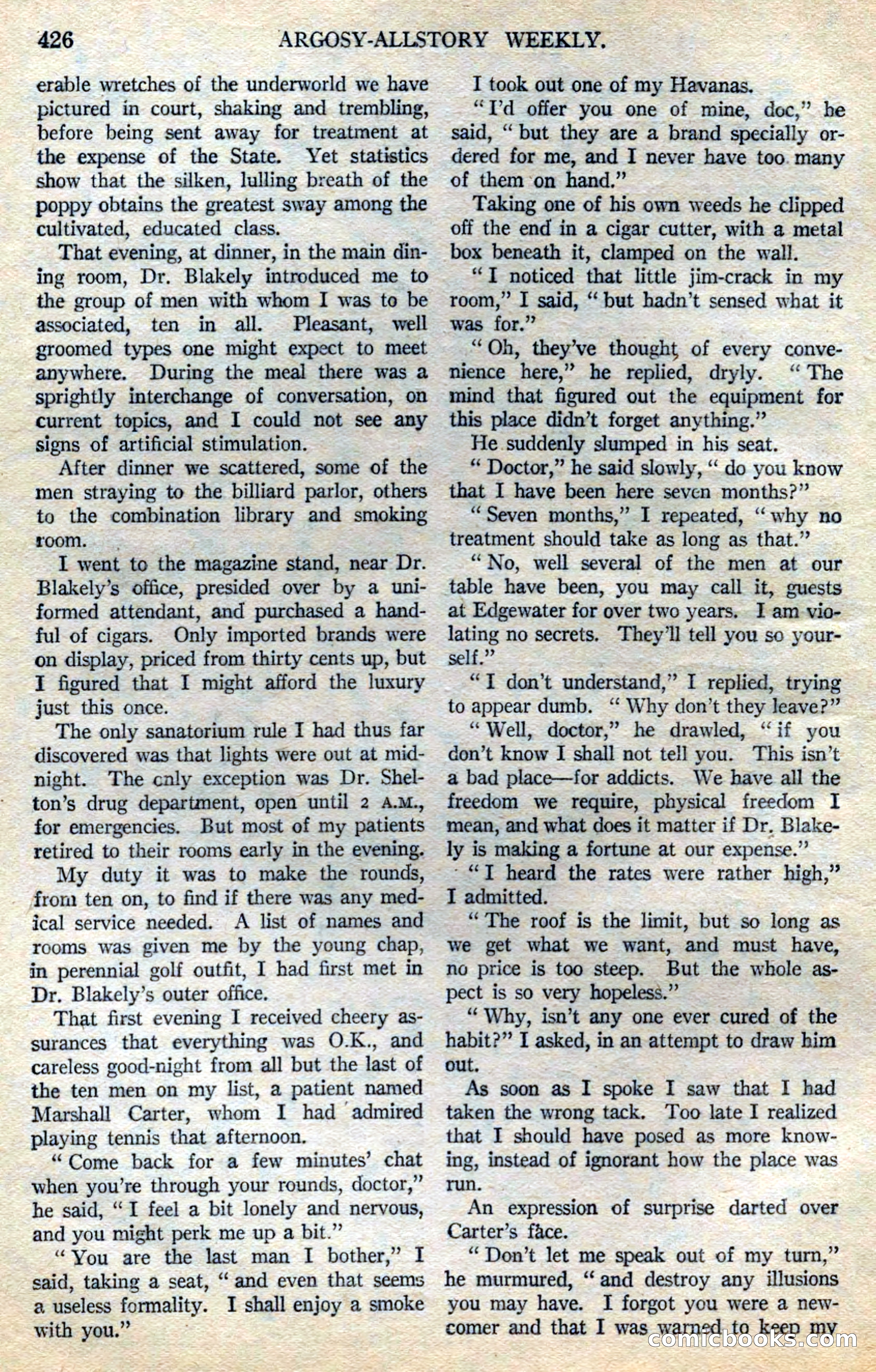 Argosy All-Story Weekly — page 108 of 164