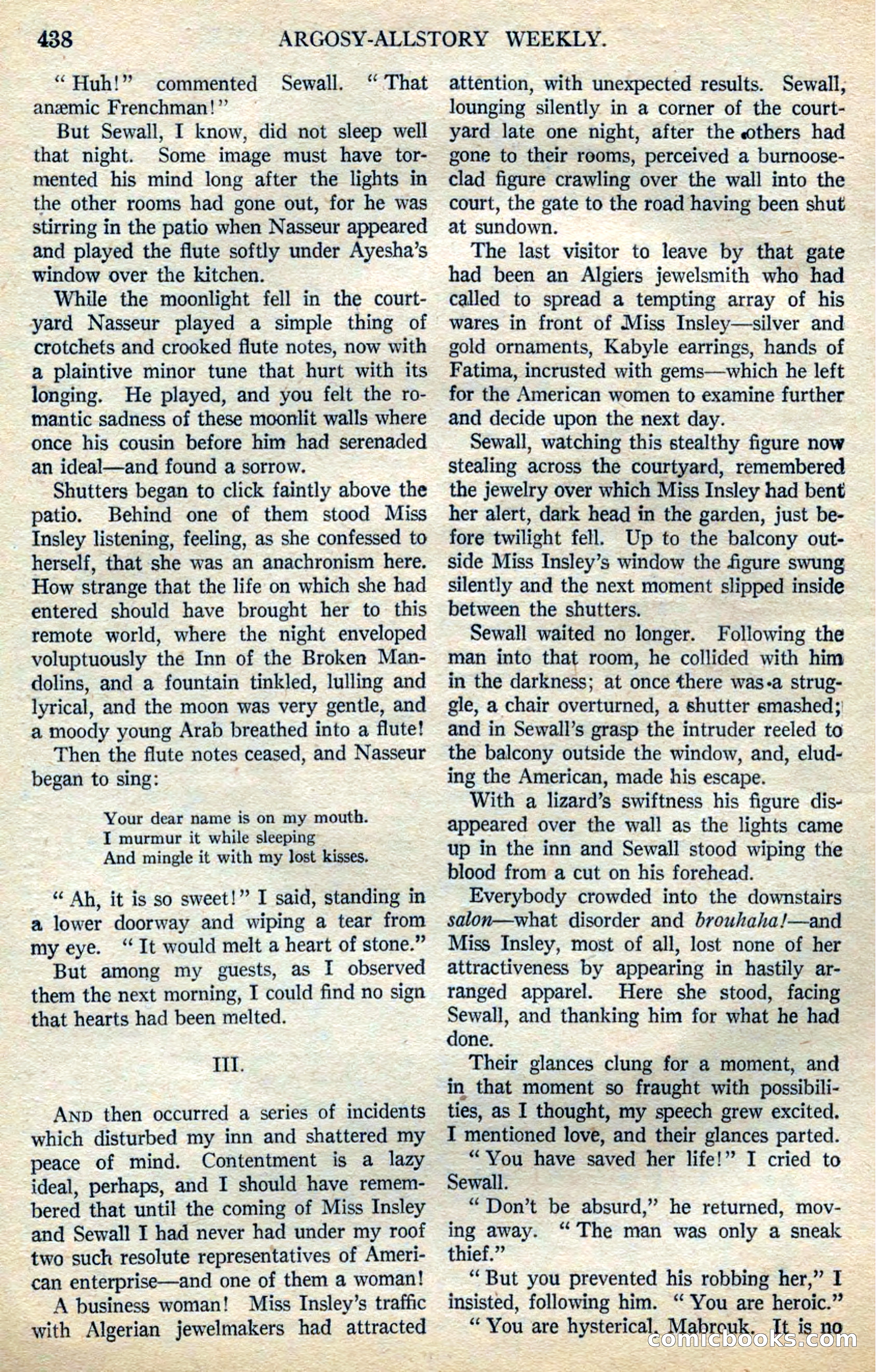 Argosy All-Story Weekly — page 120 of 164
