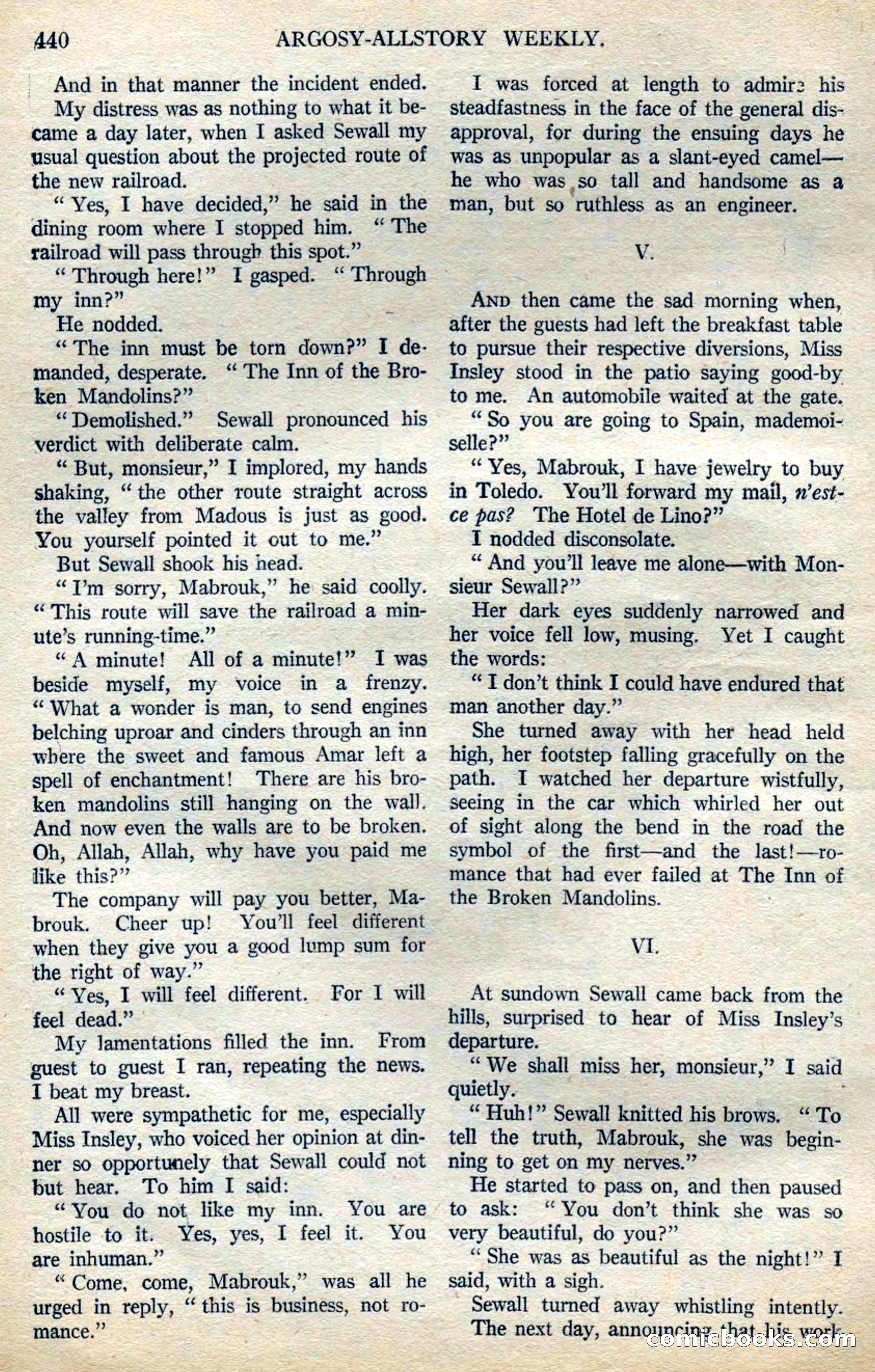 Argosy All-Story Weekly — page 122 of 164