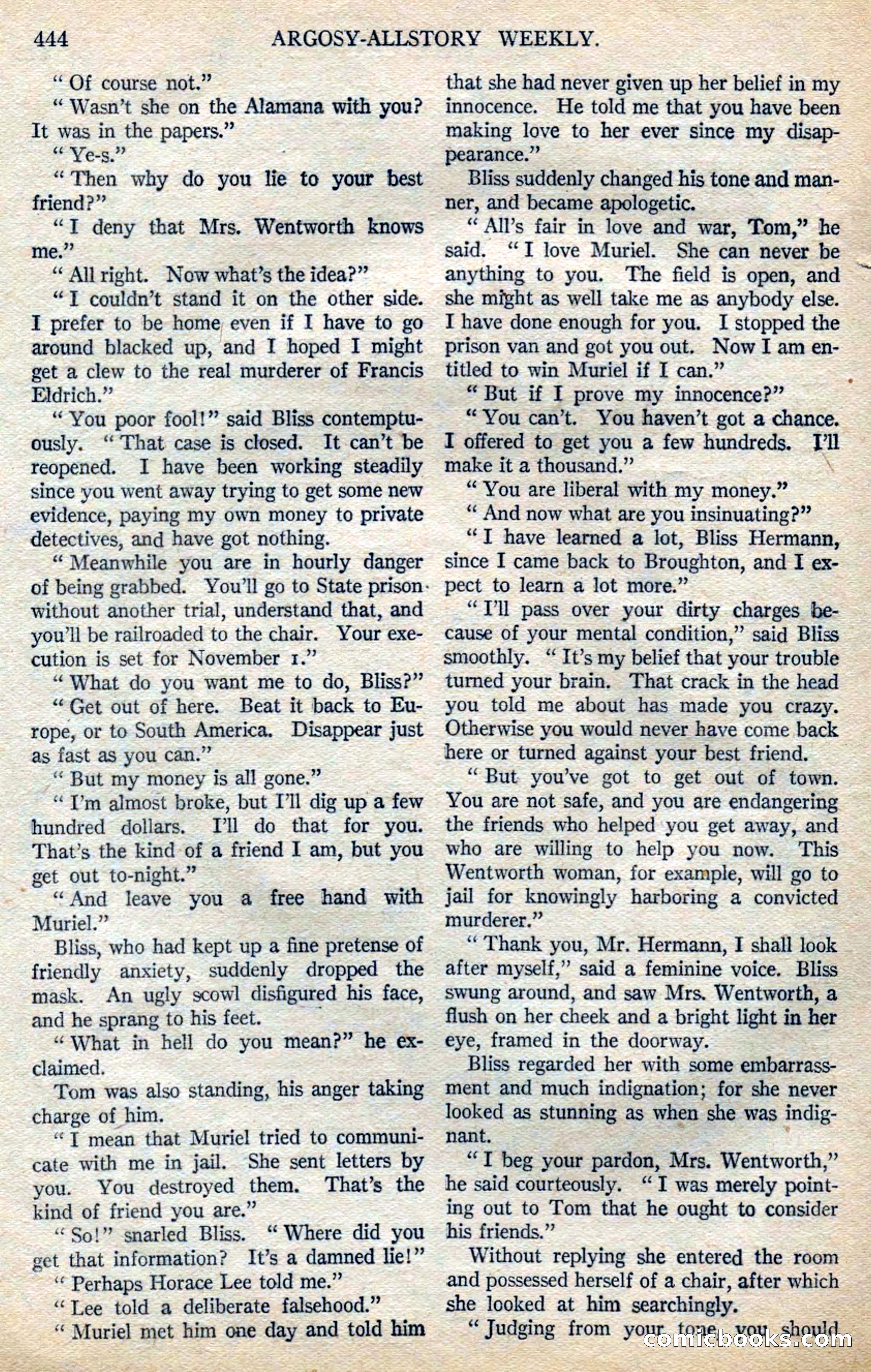 Argosy All-Story Weekly — page 126 of 164