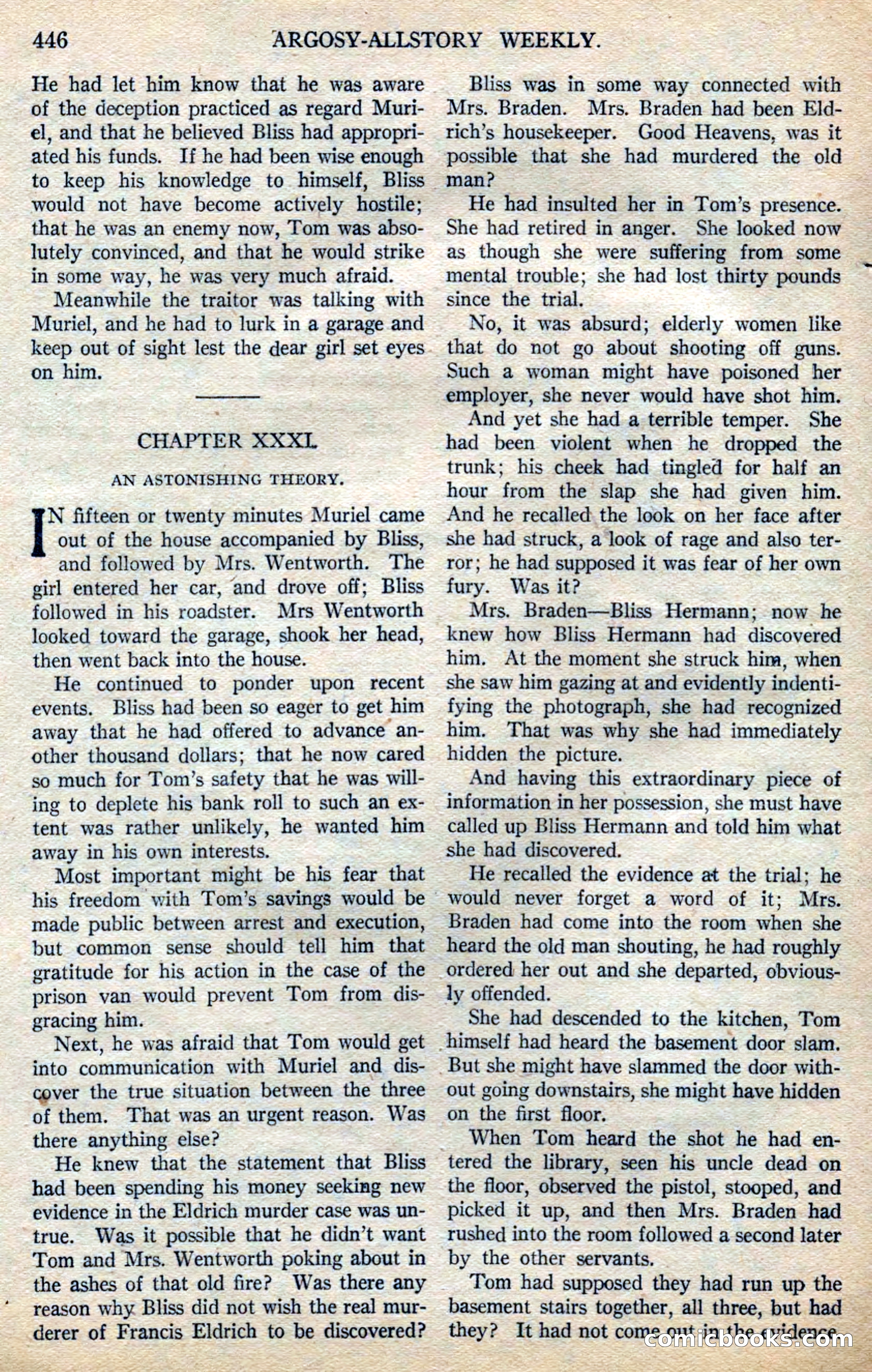 Argosy All-Story Weekly — page 128 of 164