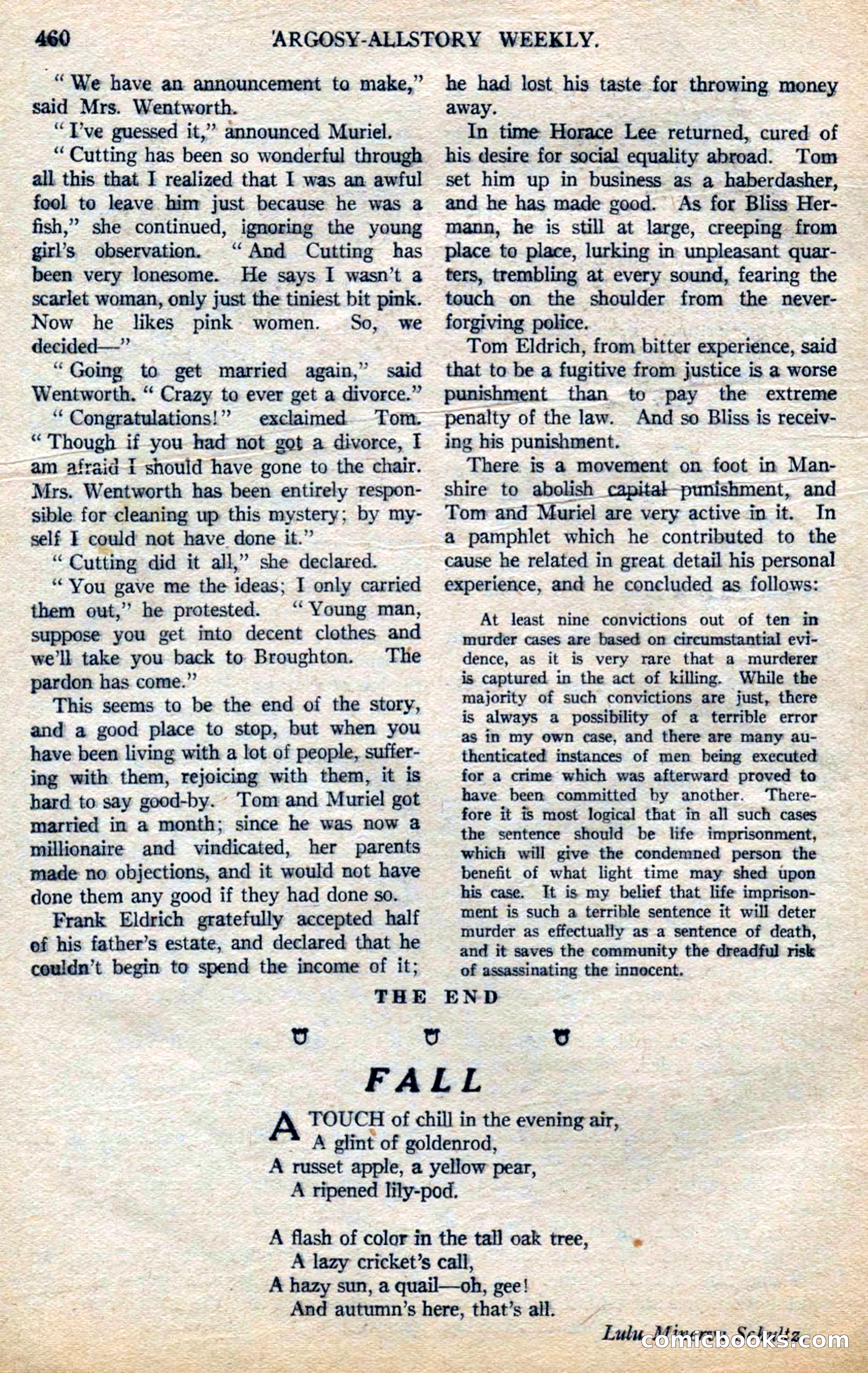 Argosy All-Story Weekly — page 142 of 164