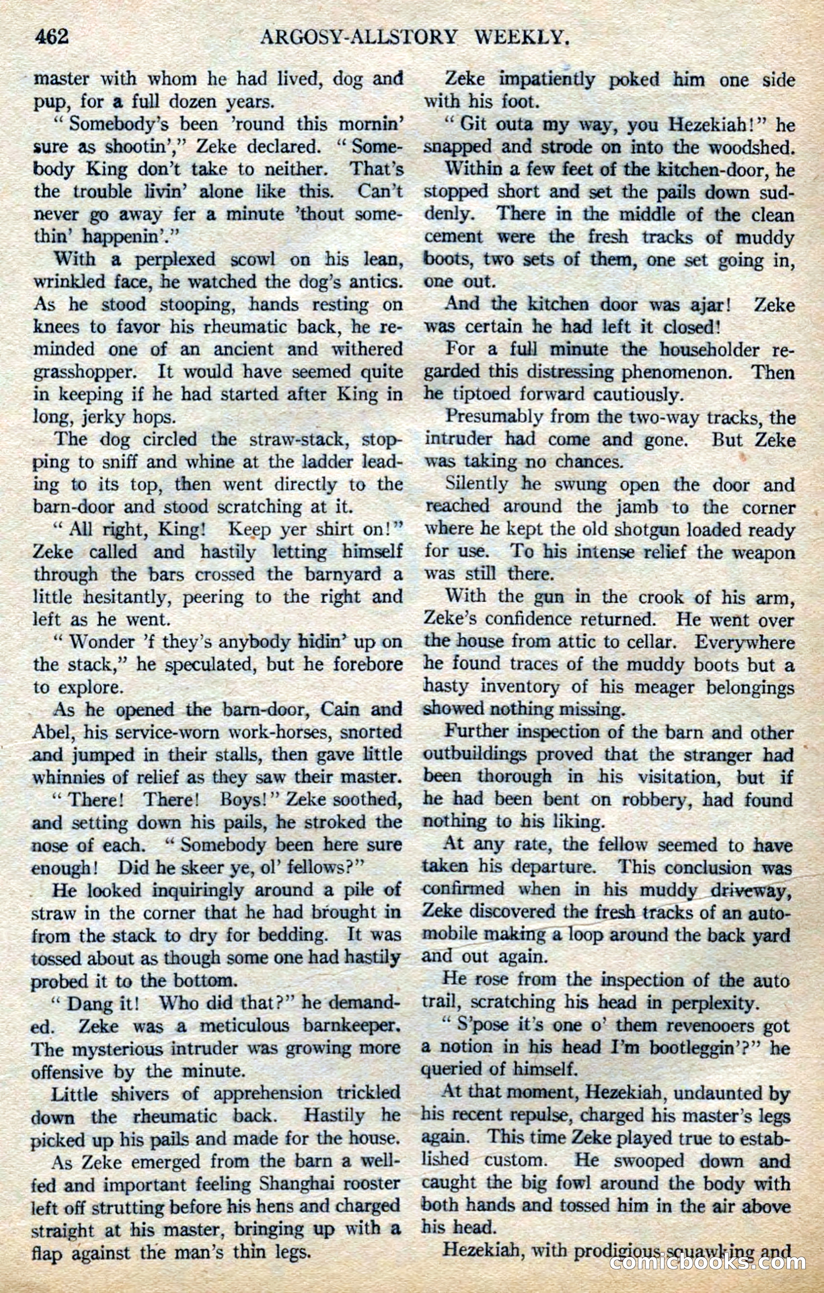 Argosy All-Story Weekly — page 144 of 164
