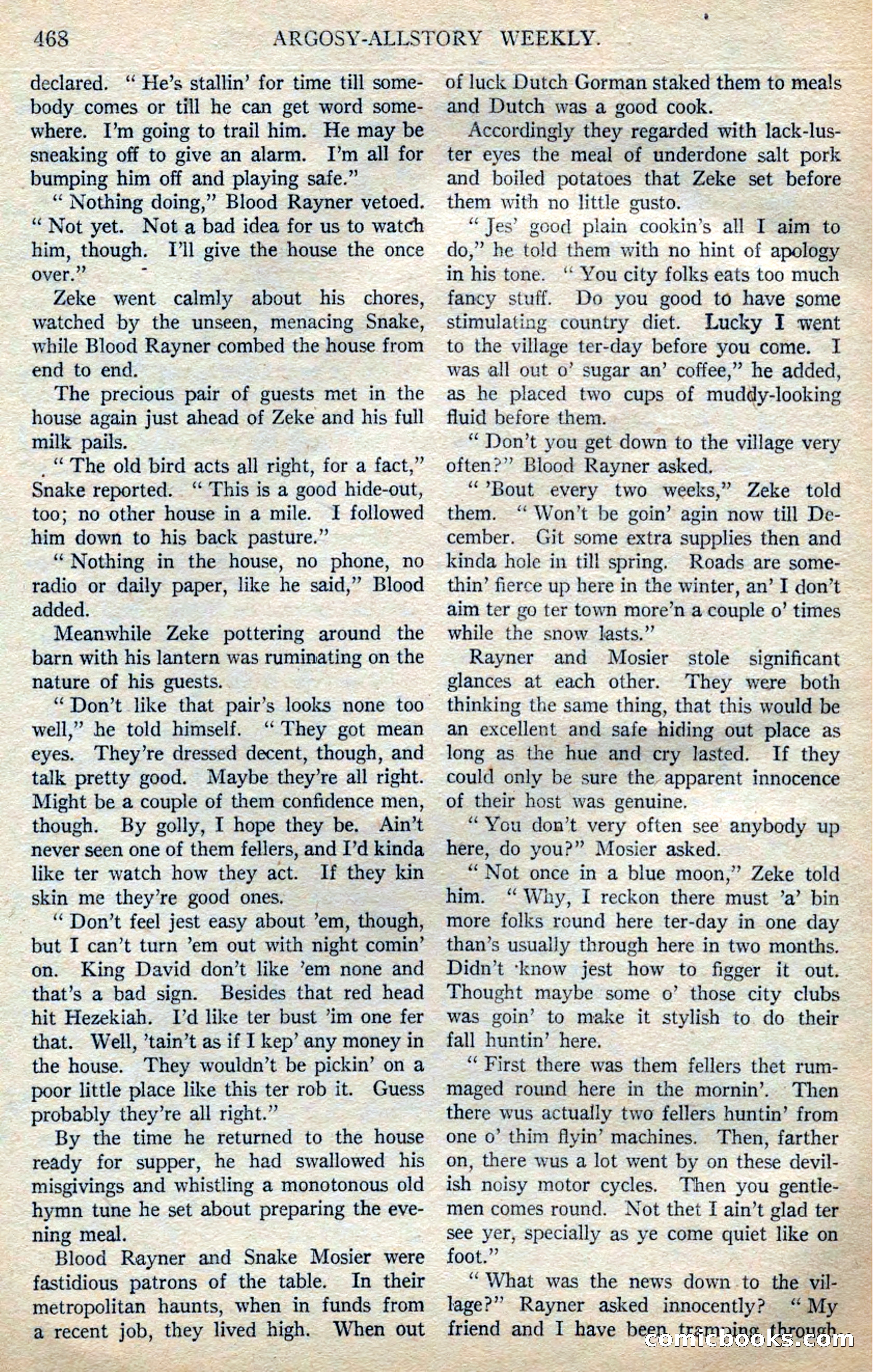 Argosy All-Story Weekly — page 150 of 164