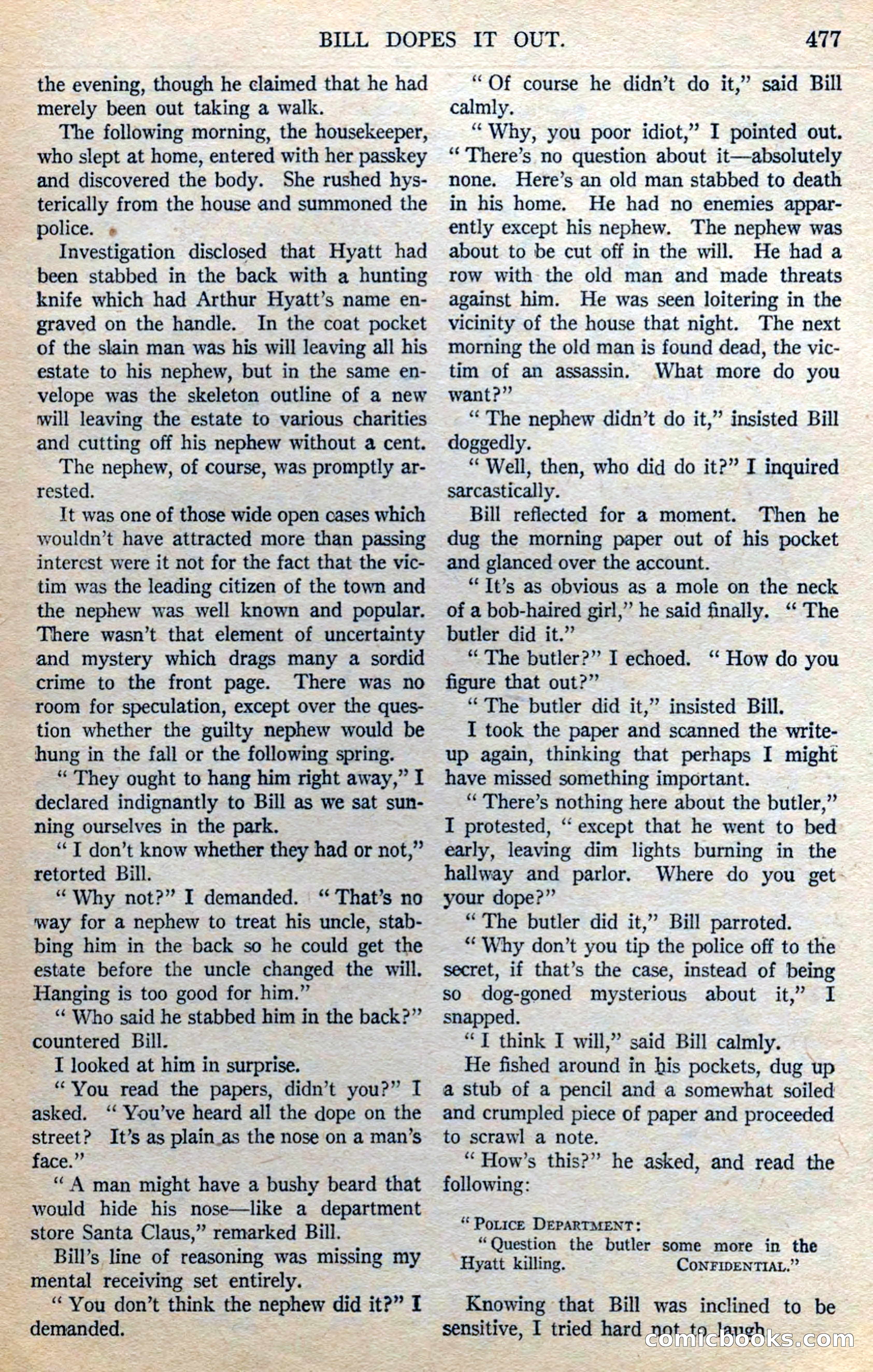 Argosy All-Story Weekly — page 159 of 164