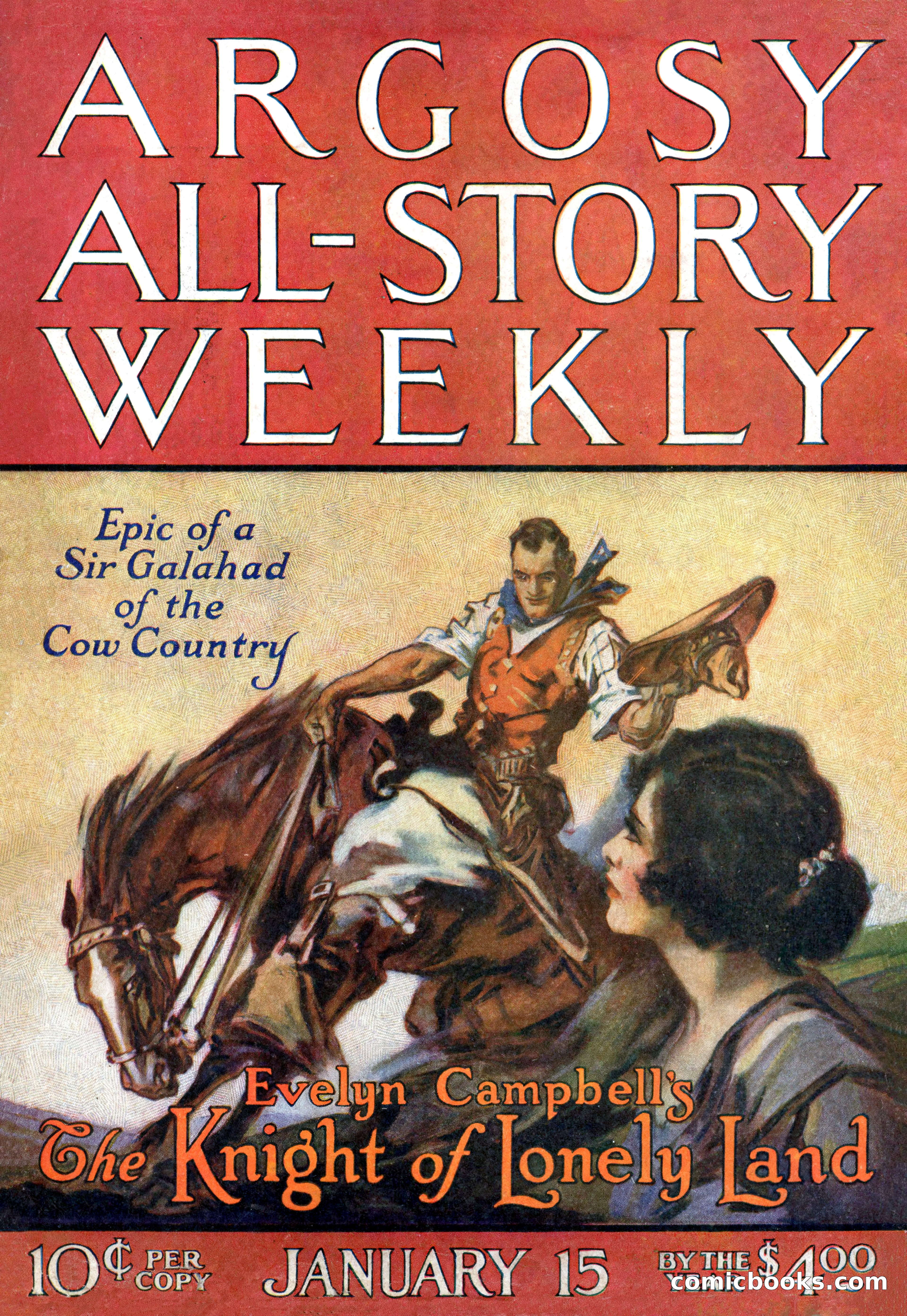 Argosy All-Story Weekly, January 15, 1921 — page 1 of 160