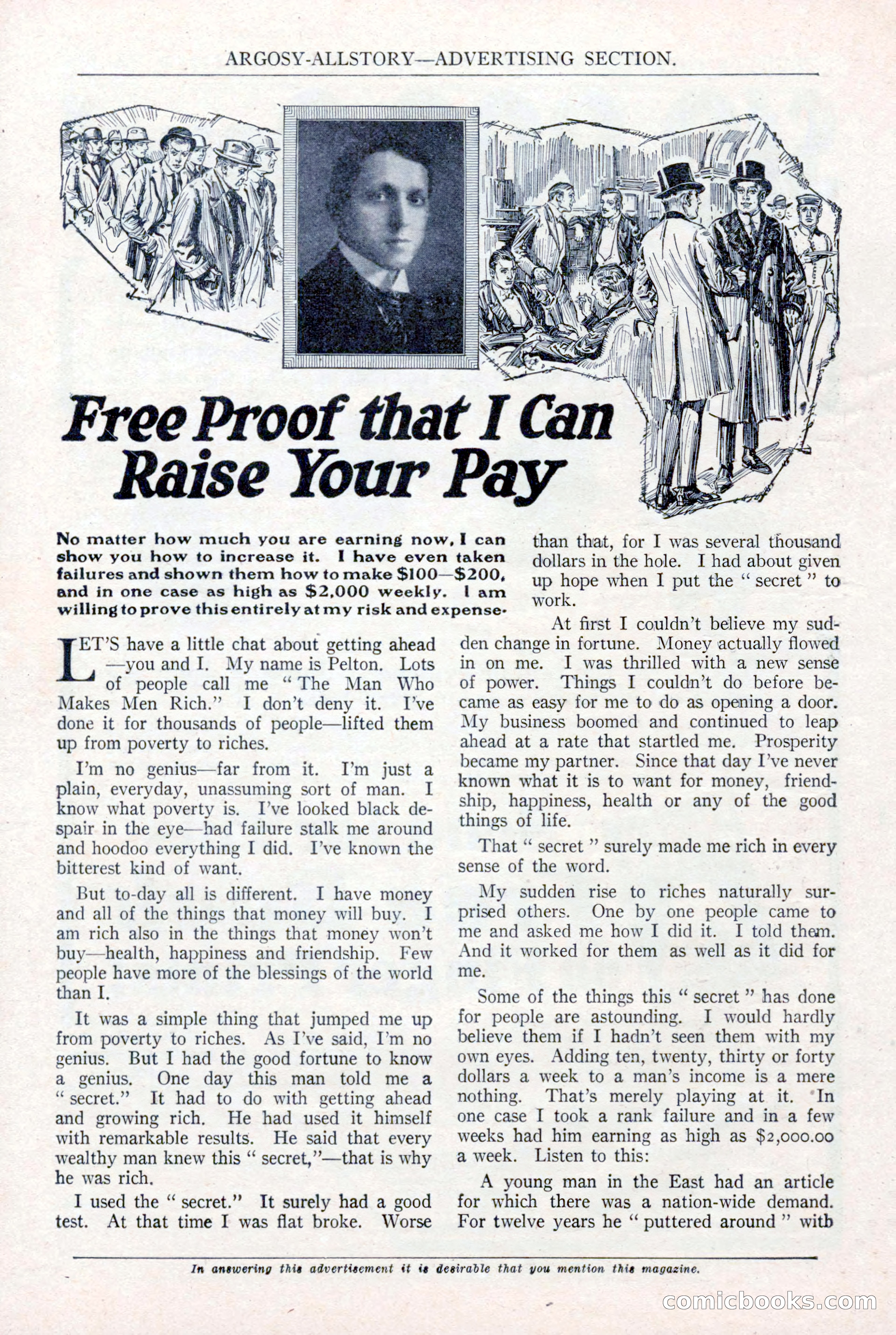 Argosy All-Story Weekly, January 15, 1921 — page 8 of 160