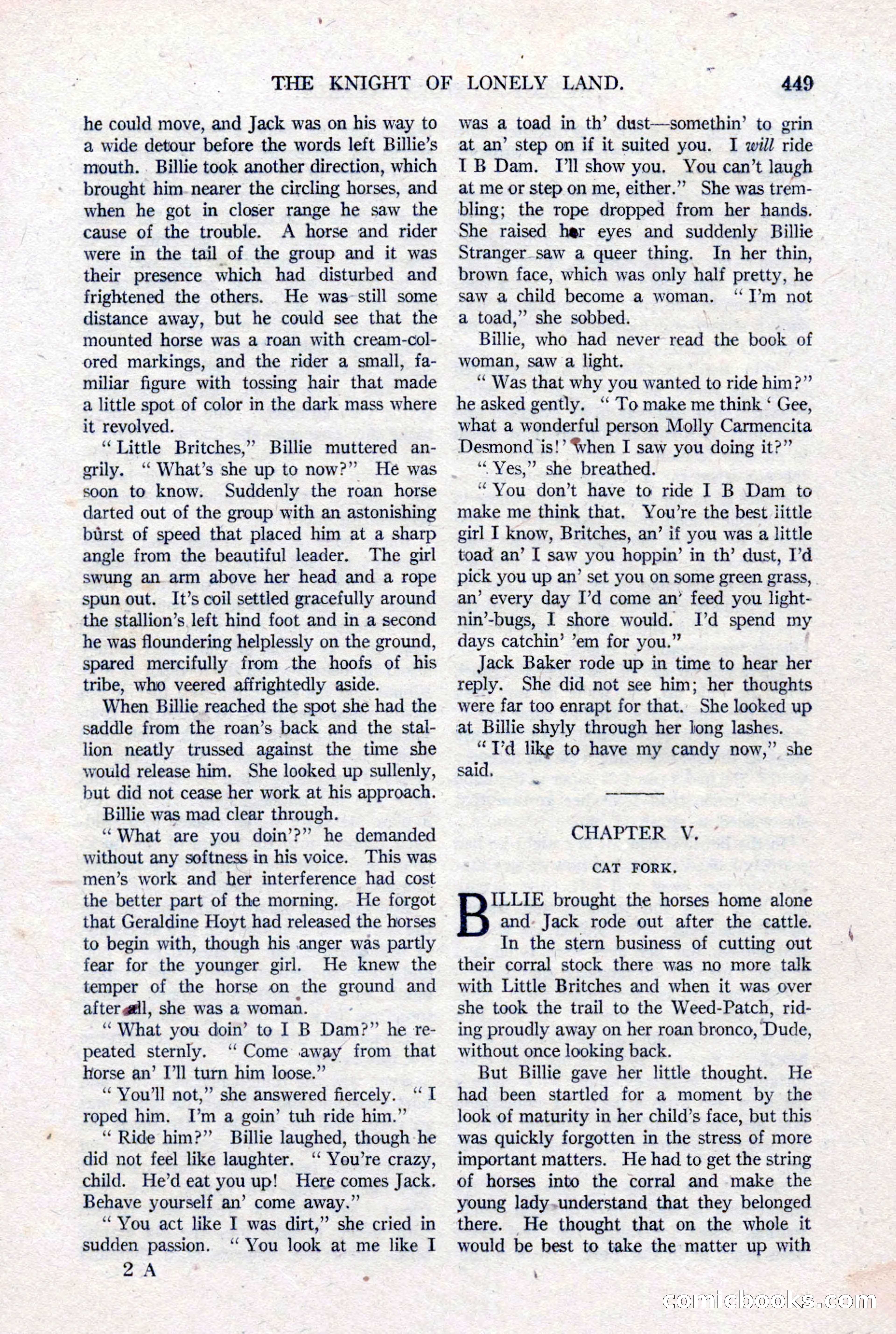 Argosy All-Story Weekly, January 15, 1921 — page 27 of 160