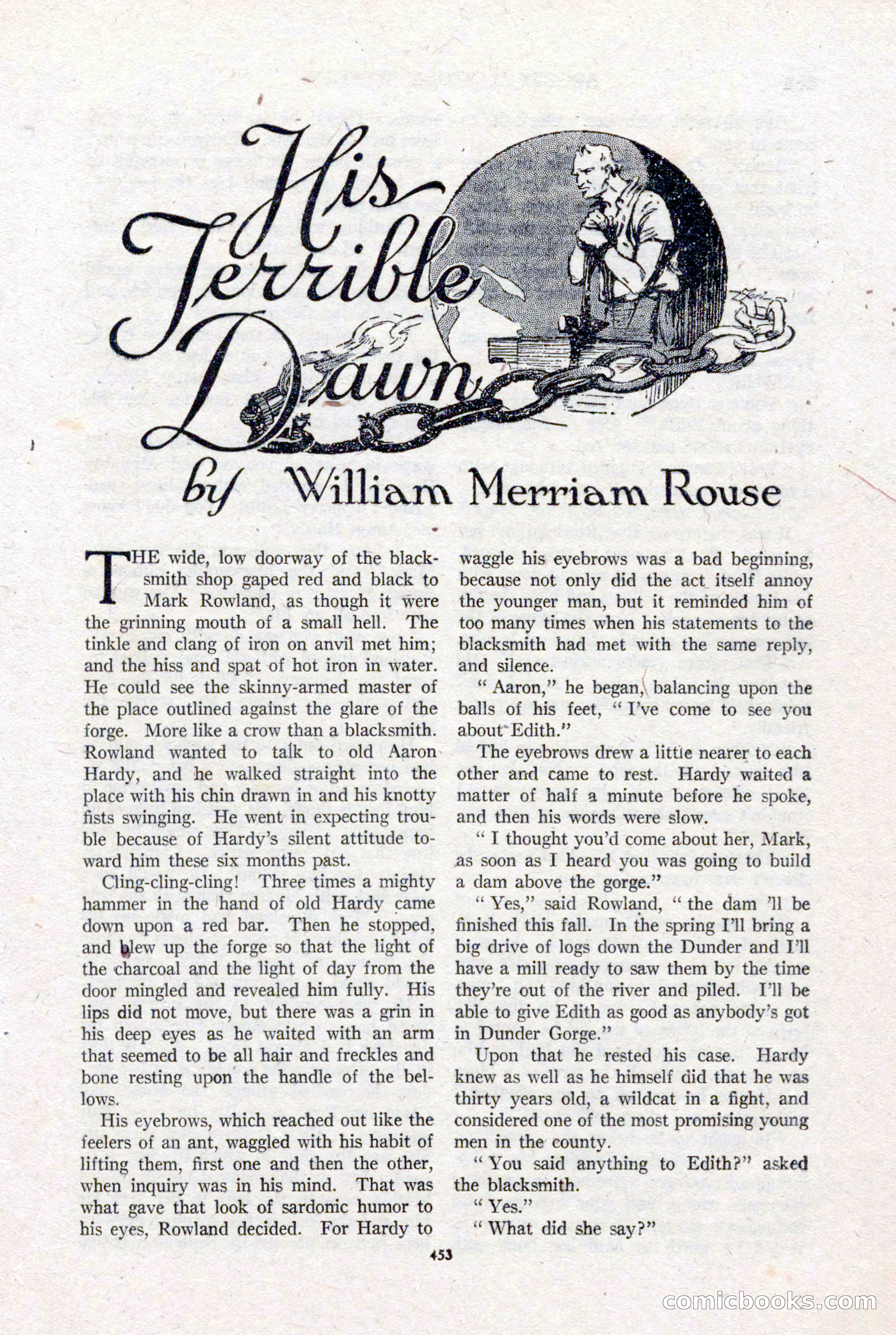 Argosy All-Story Weekly, January 15, 1921 — page 31 of 160