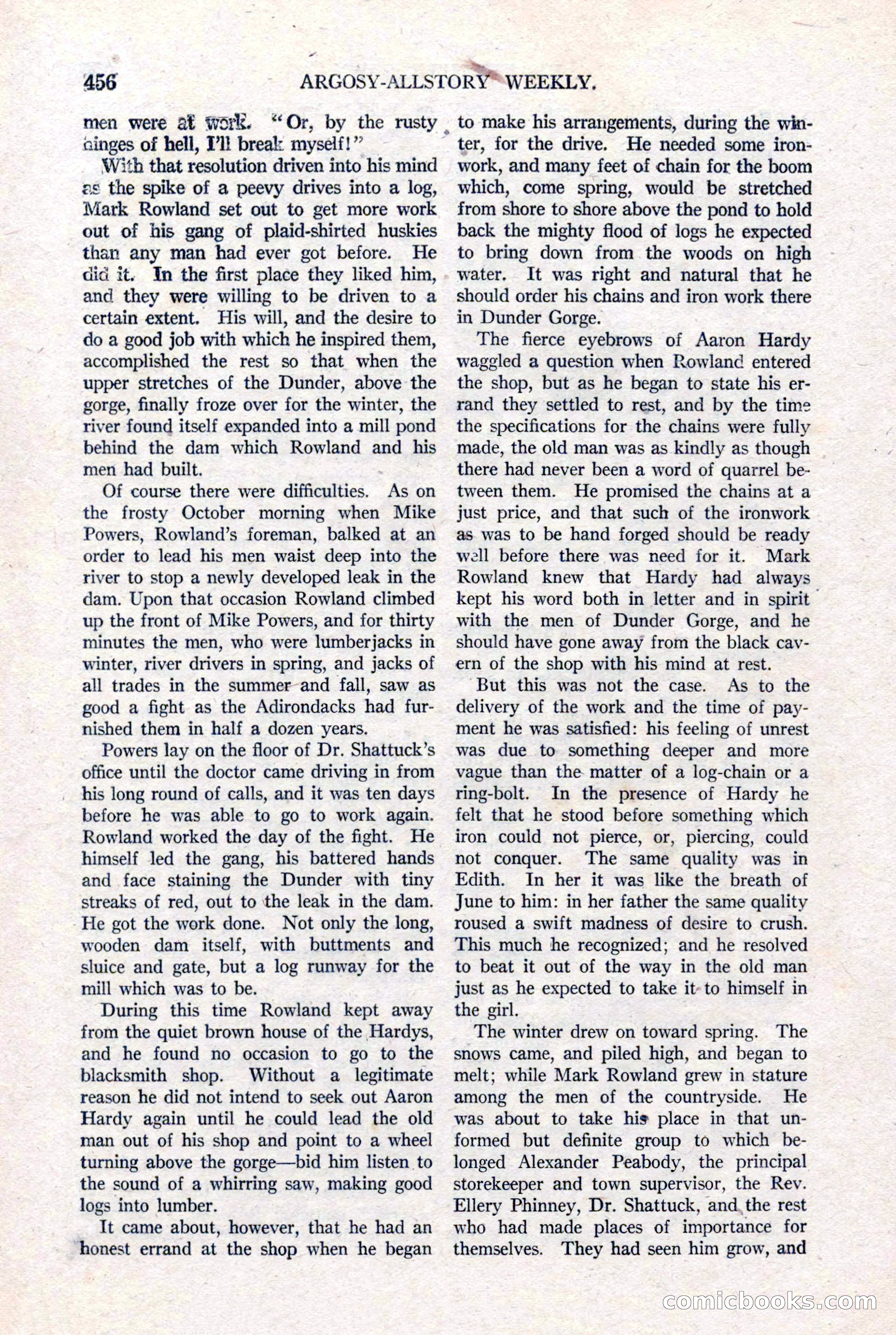 Argosy All-Story Weekly, January 15, 1921 — page 34 of 160