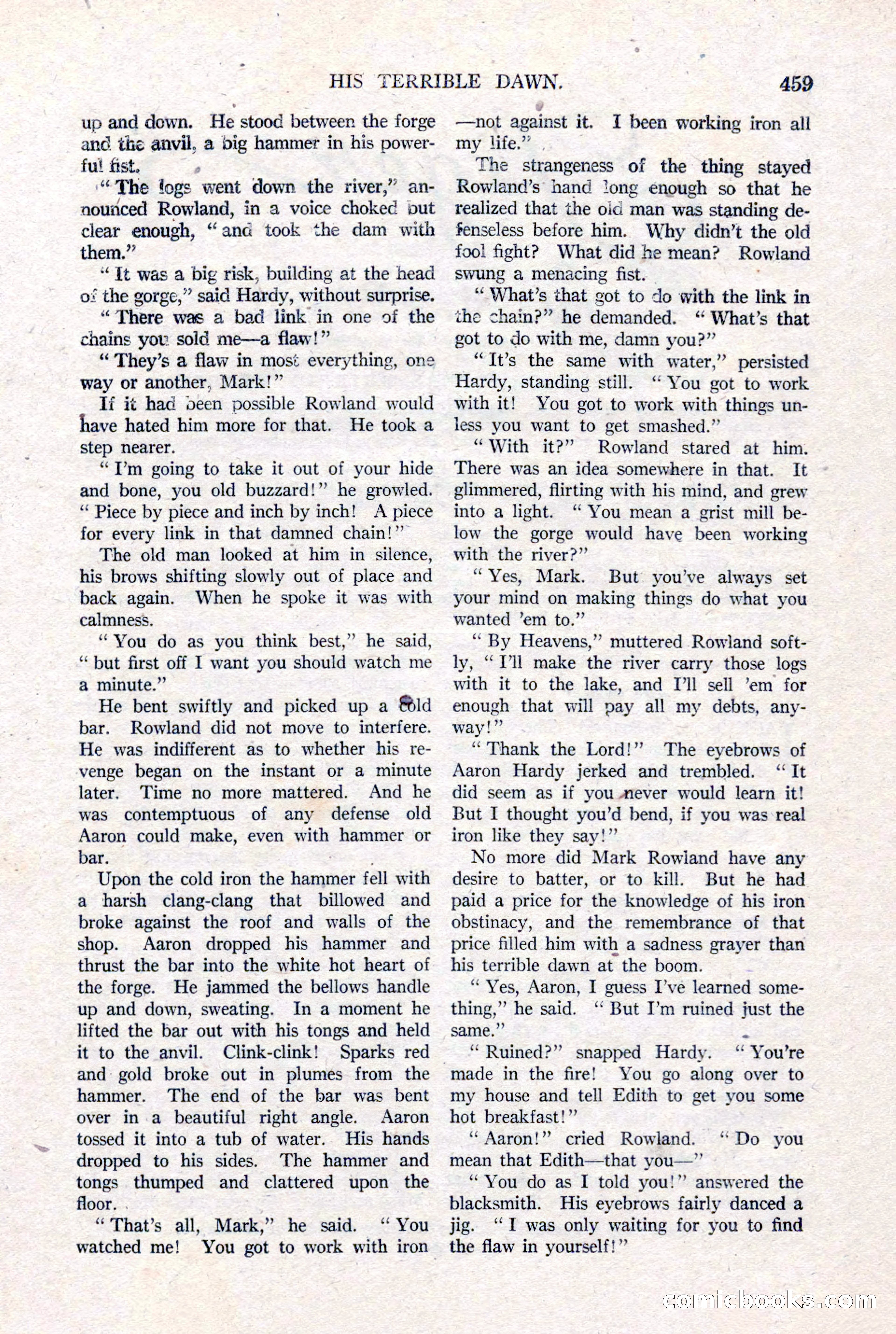 Argosy All-Story Weekly, January 15, 1921 — page 37 of 160